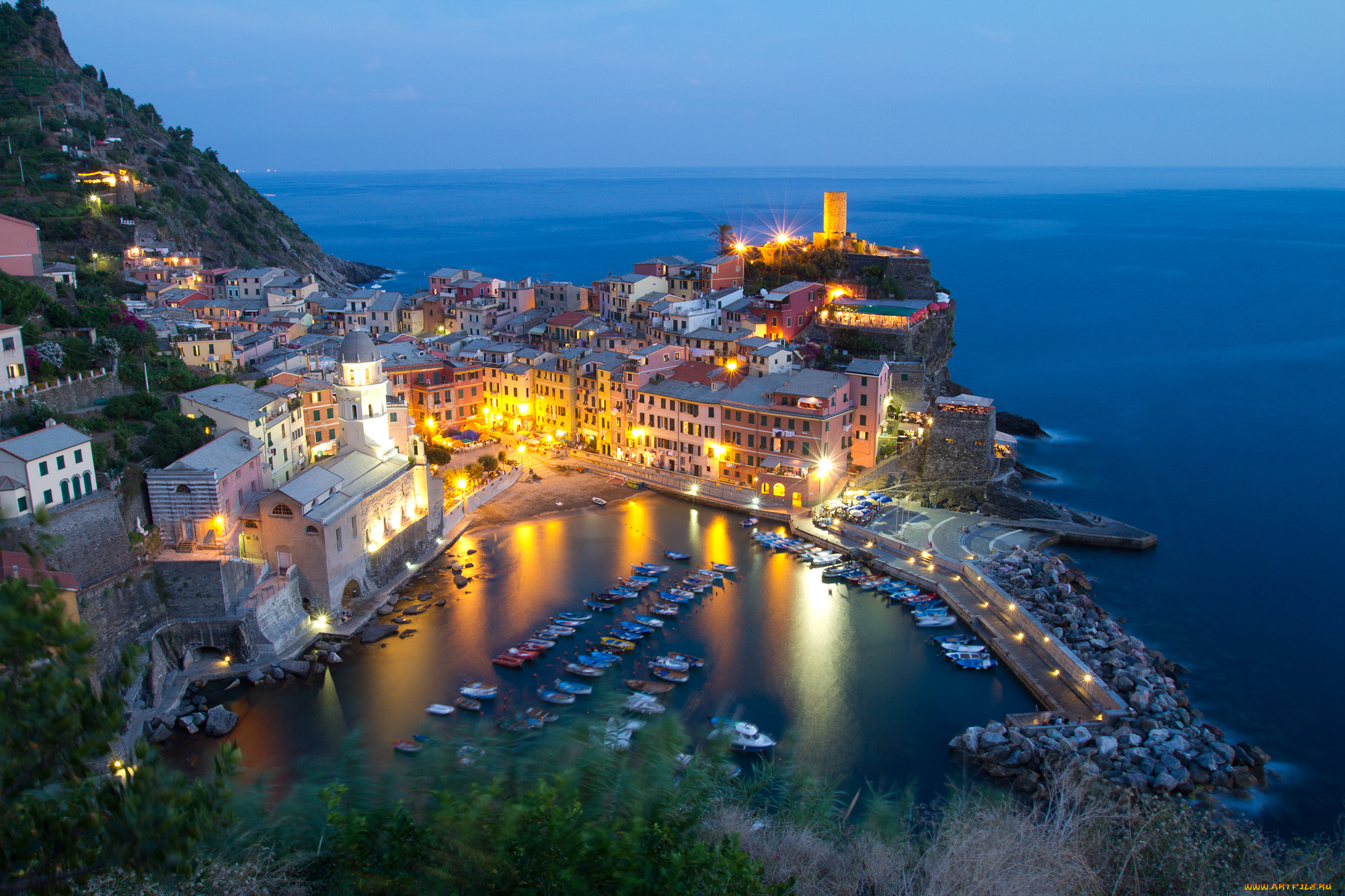 вернацца, города, амальфийское, лигурийское, побережье, италия, скалы