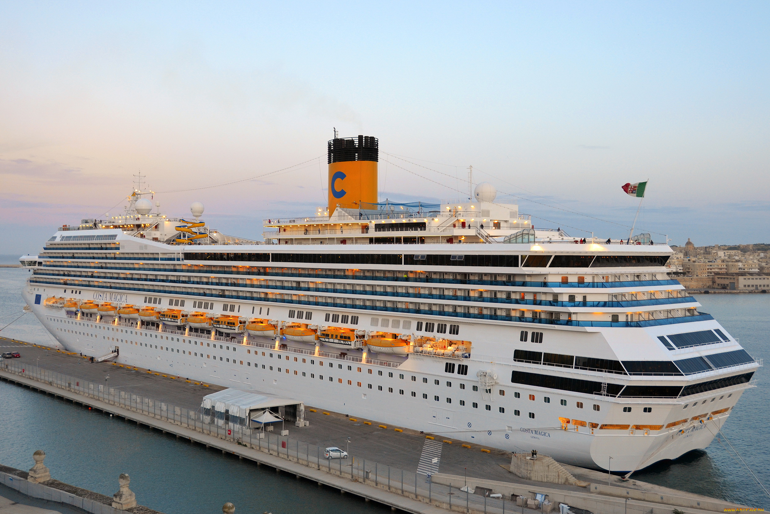 costa, magica, корабли, лайнеры, море, круиз, лайнер