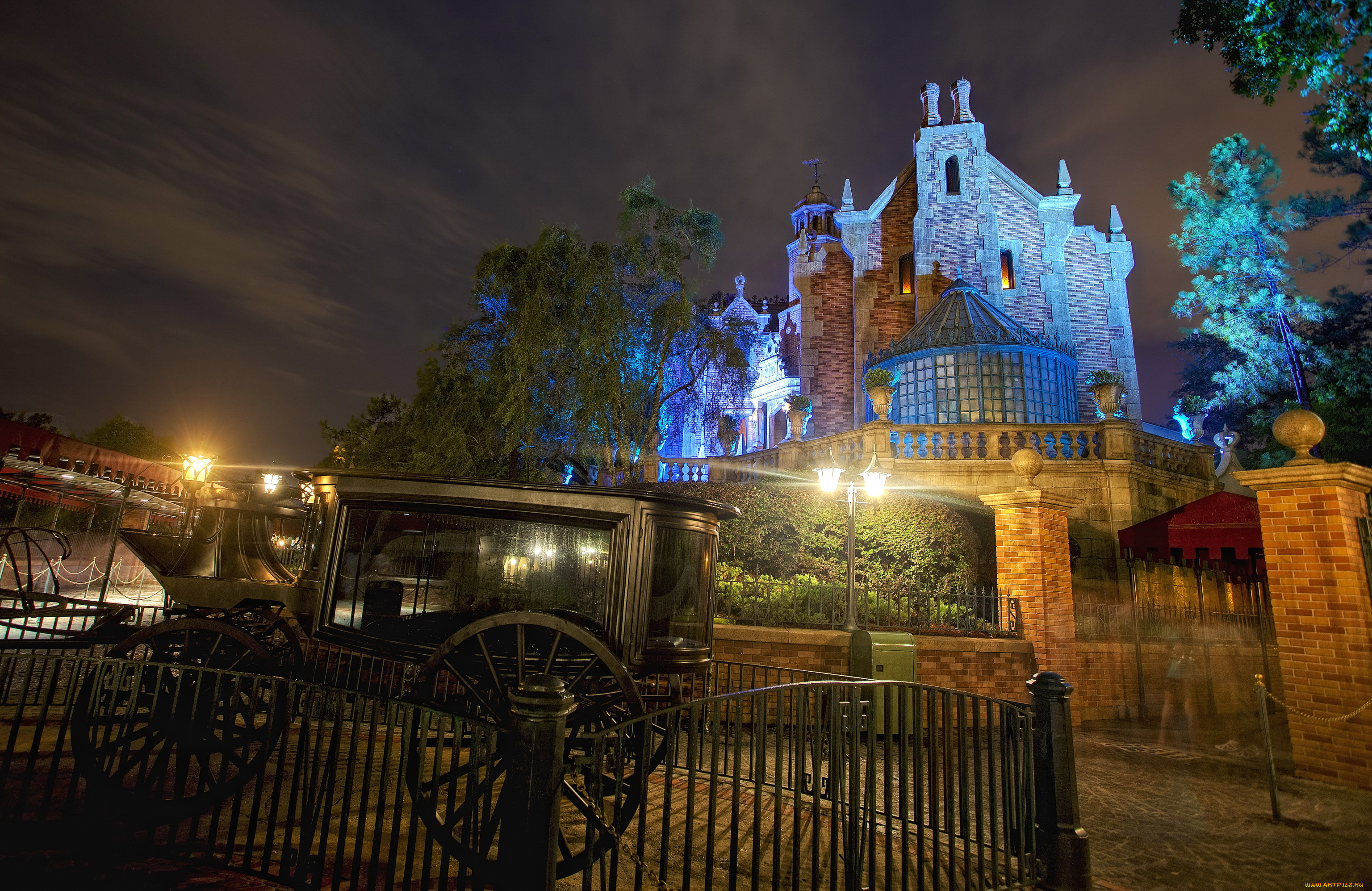 города, диснейленд, anaheim, калифорния