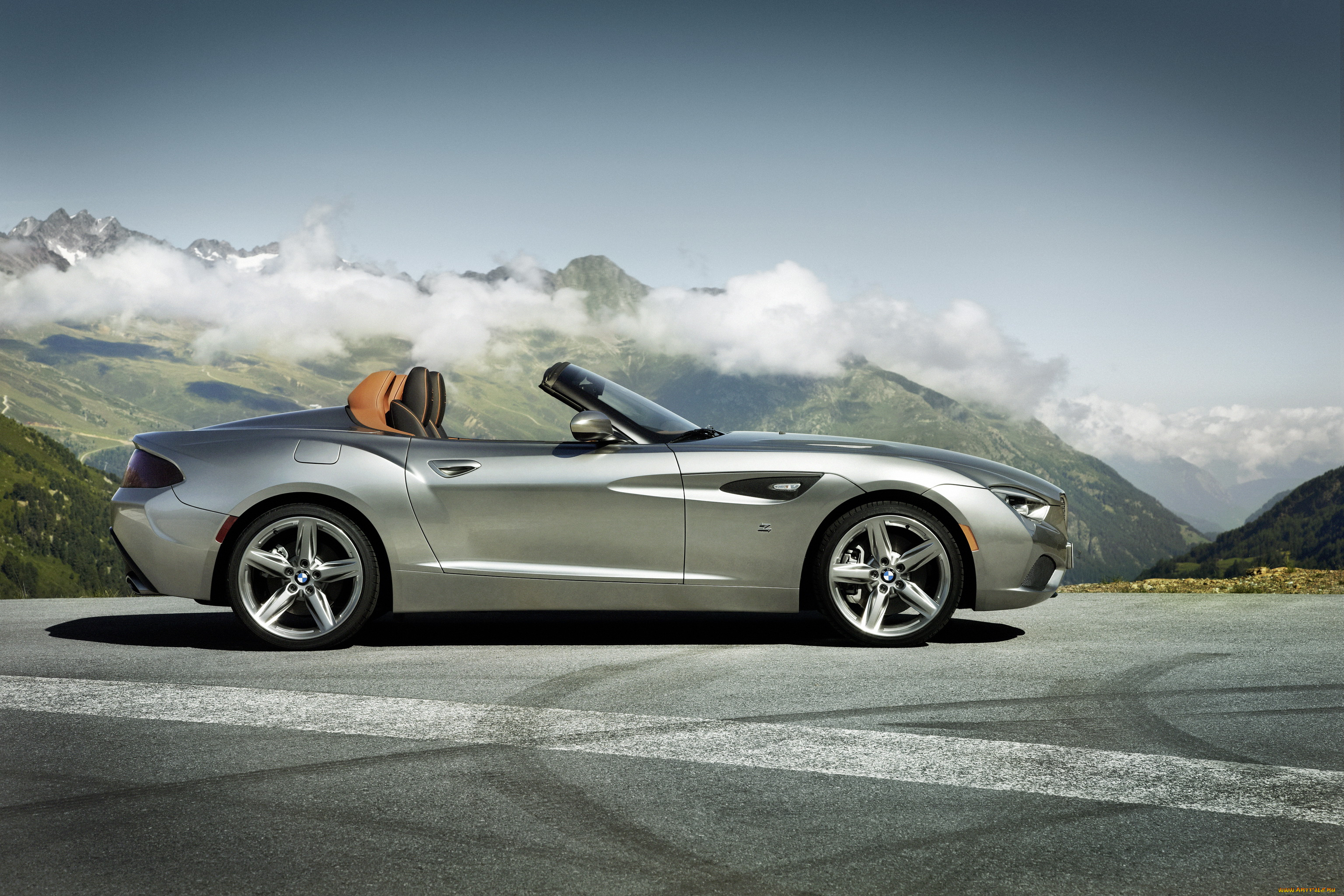 2012, bmw, roadster, zagato, автомобили