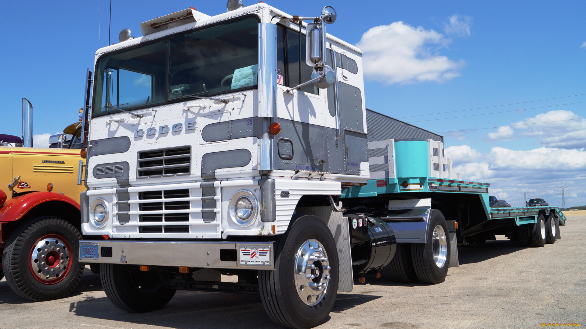 1967, dodge, truck, model, ln-1000, автомобили, грузовики, тягач, седельный, грузовик, тяжёлый