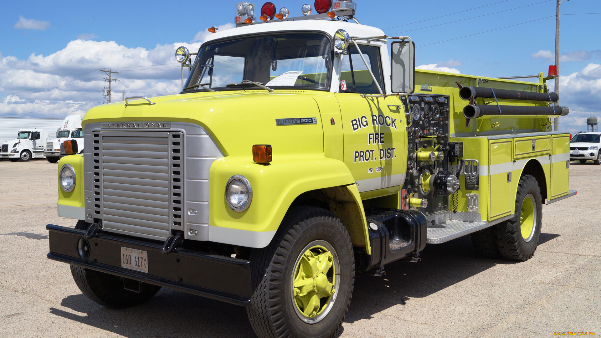 1975, international, 2010, fleetstar, firetruck, автомобили, пожарные, машины, пожарный, спецтехника, автомобиль