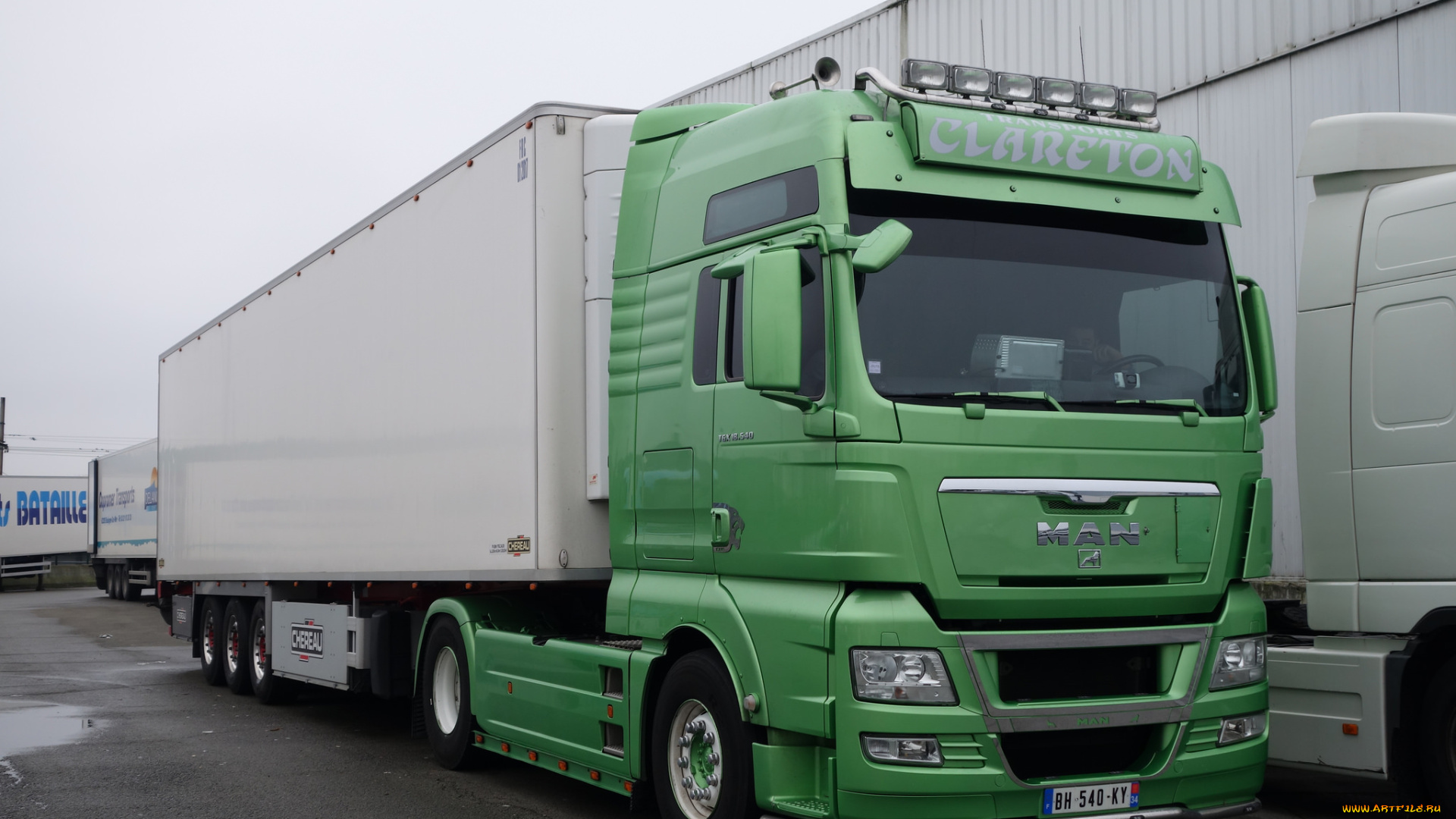 автомобили, man, контейнеровоз, тягач, грузовик