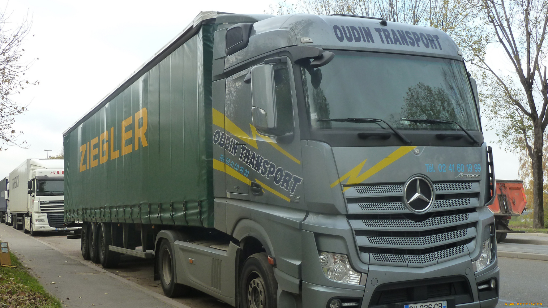 автомобили, mercedes, trucks, грузовик, контейнеровоз, тягач