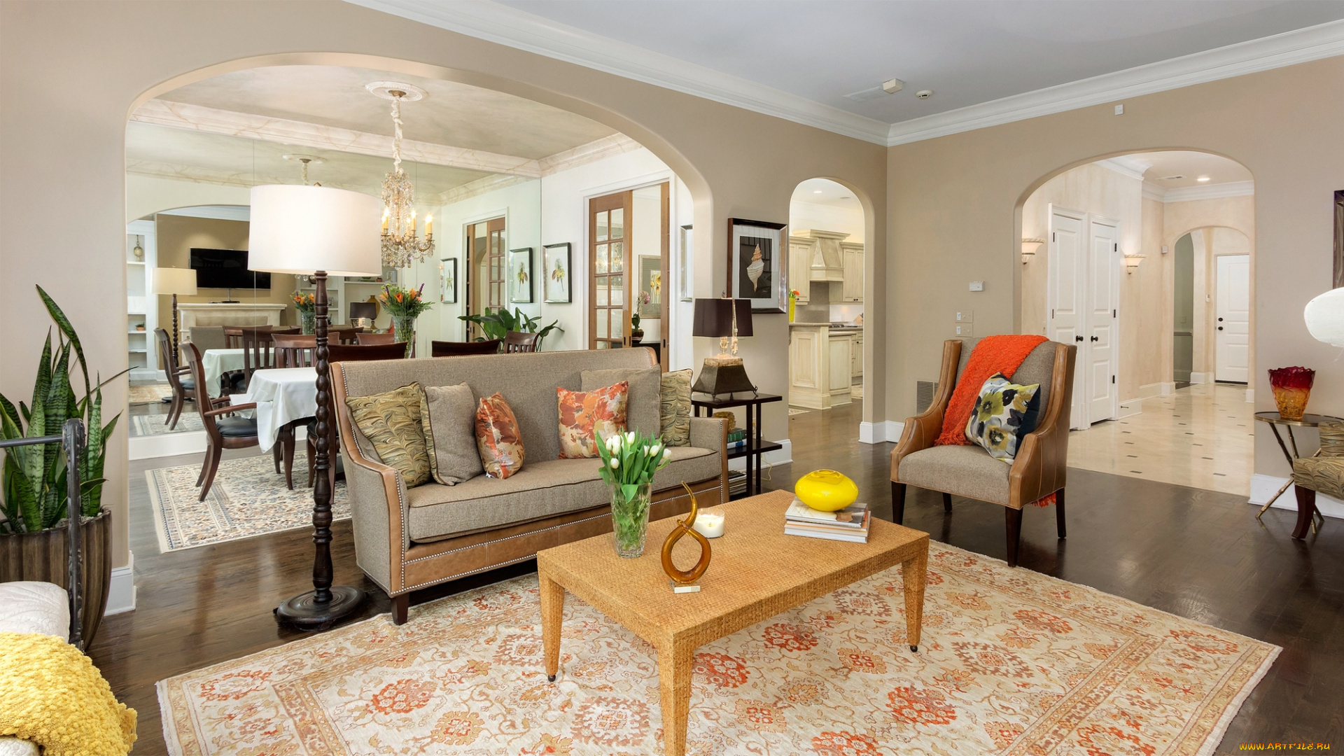 интерьер, гостиная, дизайн, оформление, комната