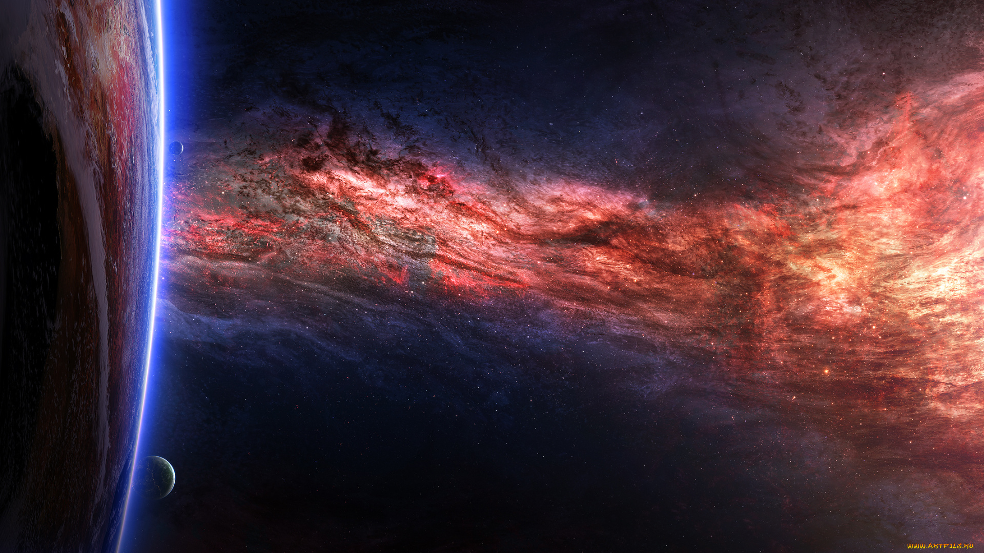 космос, арт, space