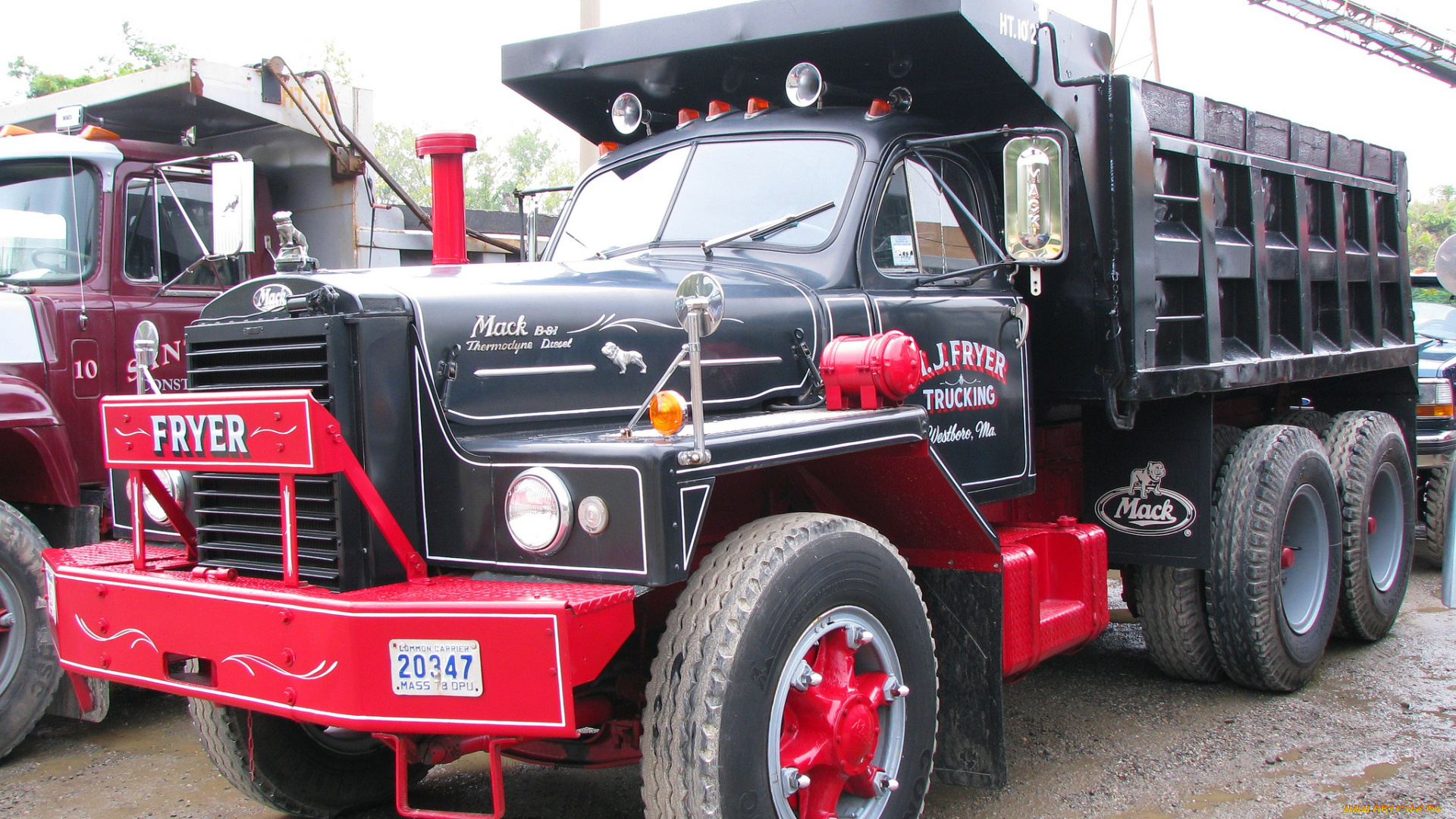 mack, truck, model, b-81, автомобили, mack, inc, тяжелые, грузовики, сша, trucks