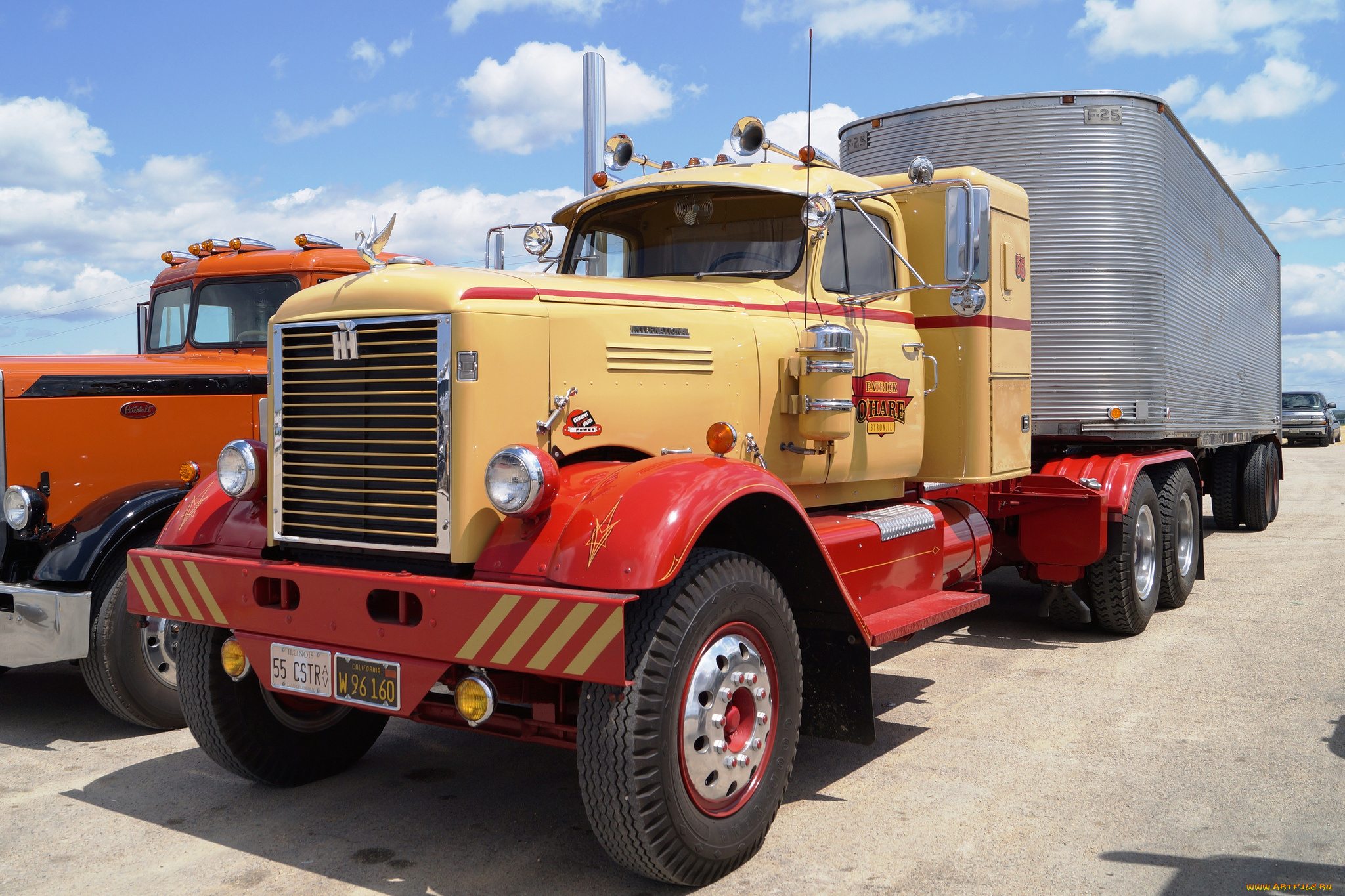 1955, international, truck, model, rdf, 405, автомобили, international, navistar, автобусы, грузовые, бронеавтомобили, сша