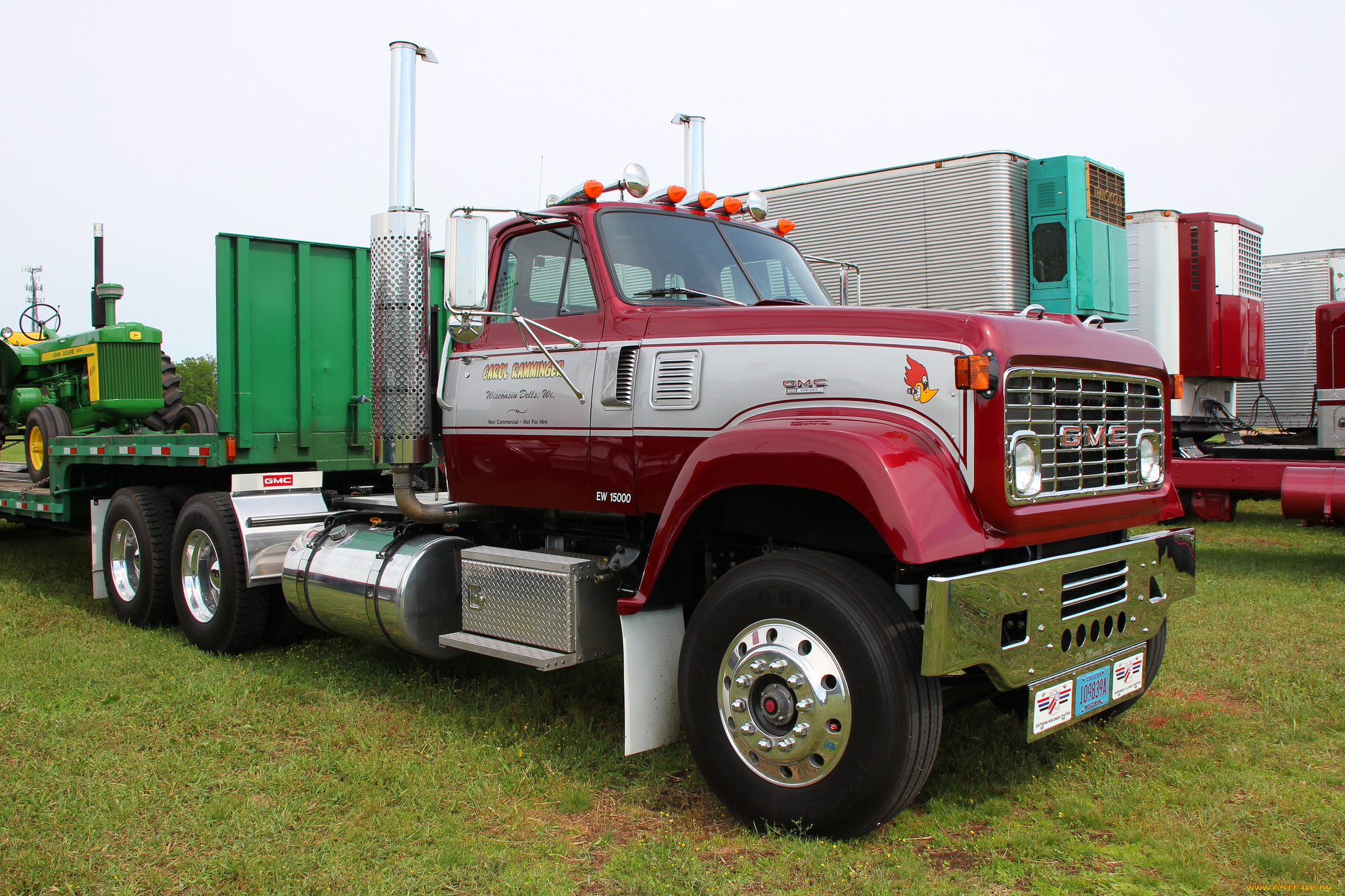 1973, gmc, truck, model, 9500, автомобили, gm-gmc, грузовик, прицеп, тяжёлый