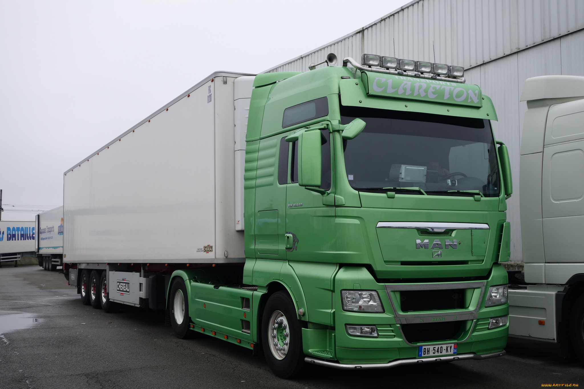 автомобили, man, контейнеровоз, тягач, грузовик