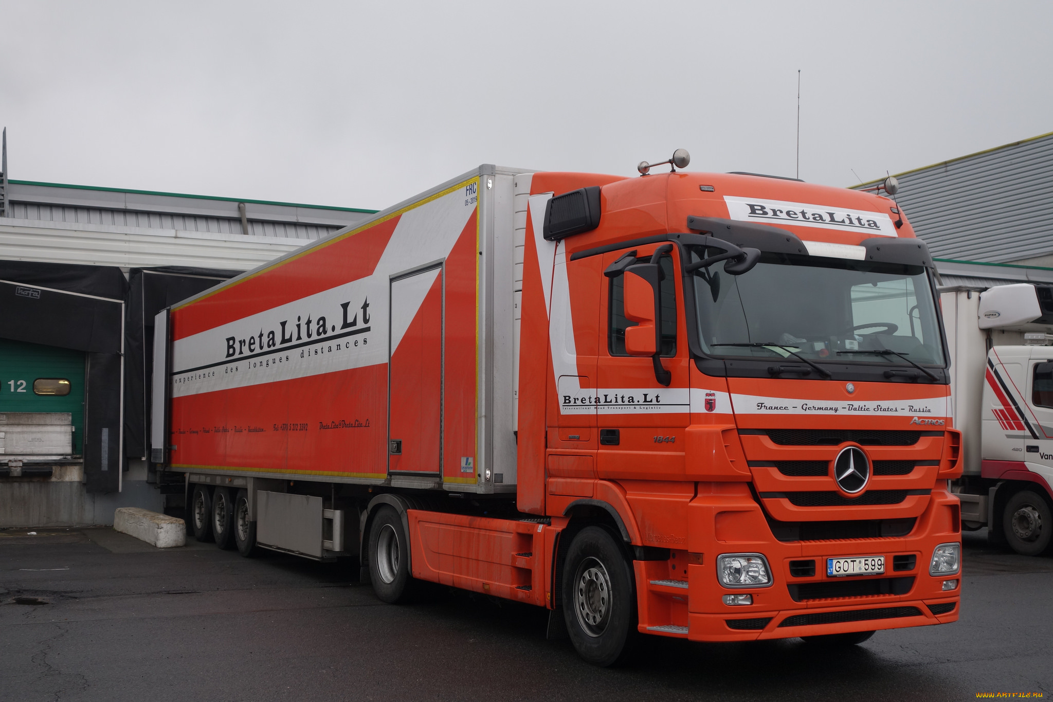 автомобили, mercedes, trucks, контейнеровоз, тягач, грузовик