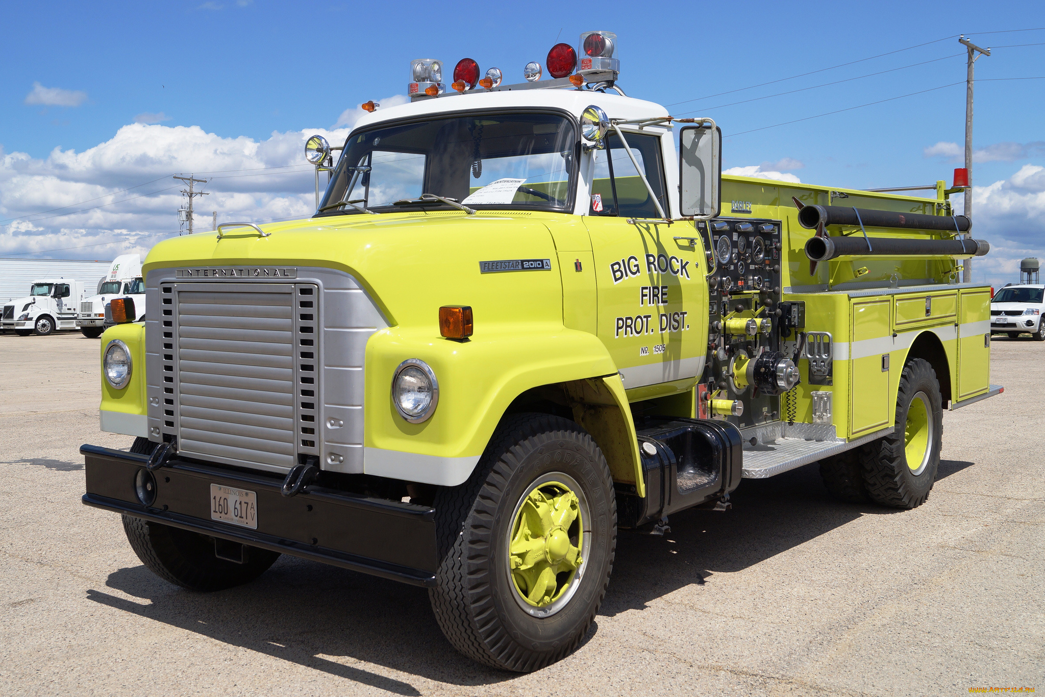 1975, international, 2010, fleetstar, firetruck, автомобили, пожарные, машины, пожарный, спецтехника, автомобиль