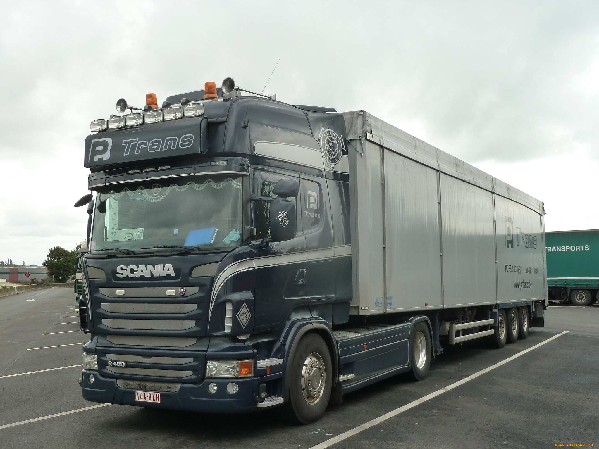 автомобили, scania, , выставка, улица, контейнеровоз, тягач, грузовик