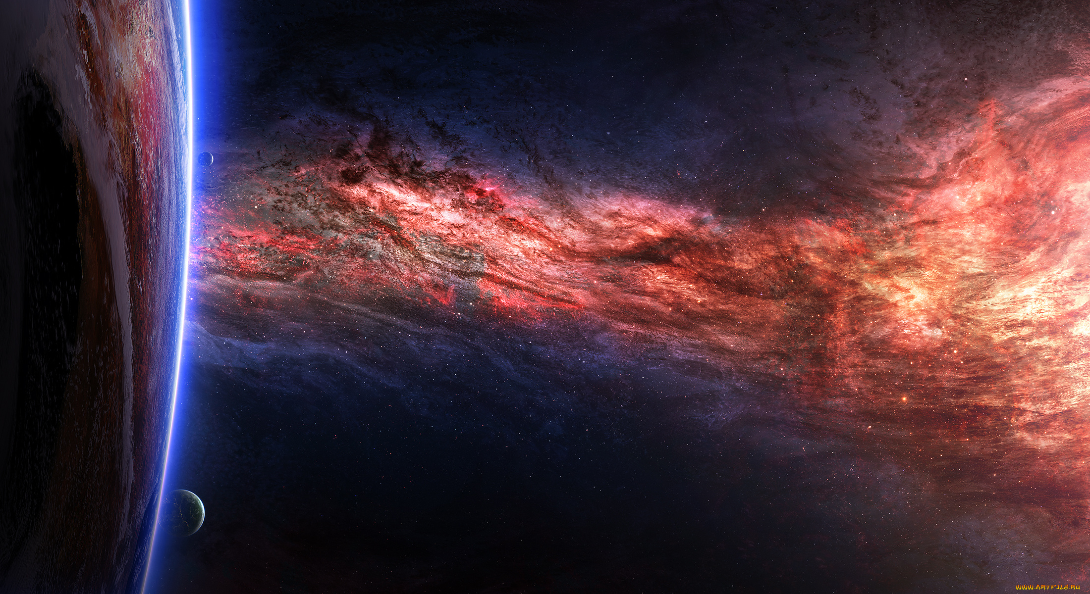 космос, арт, space