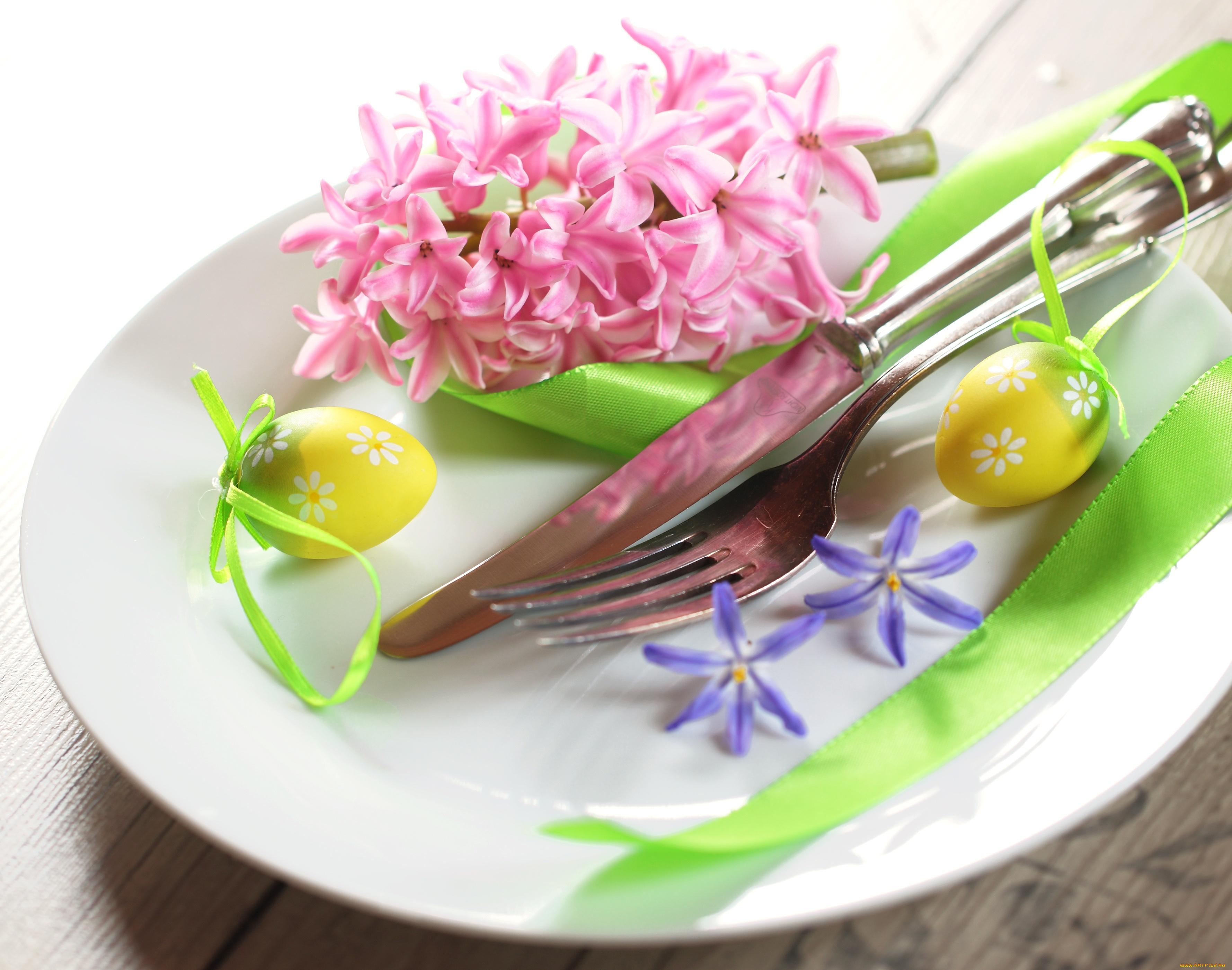 разное, посуда, , столовые, приборы, , кухонная, утварь, яйца, цветы, вилка, тарелка
