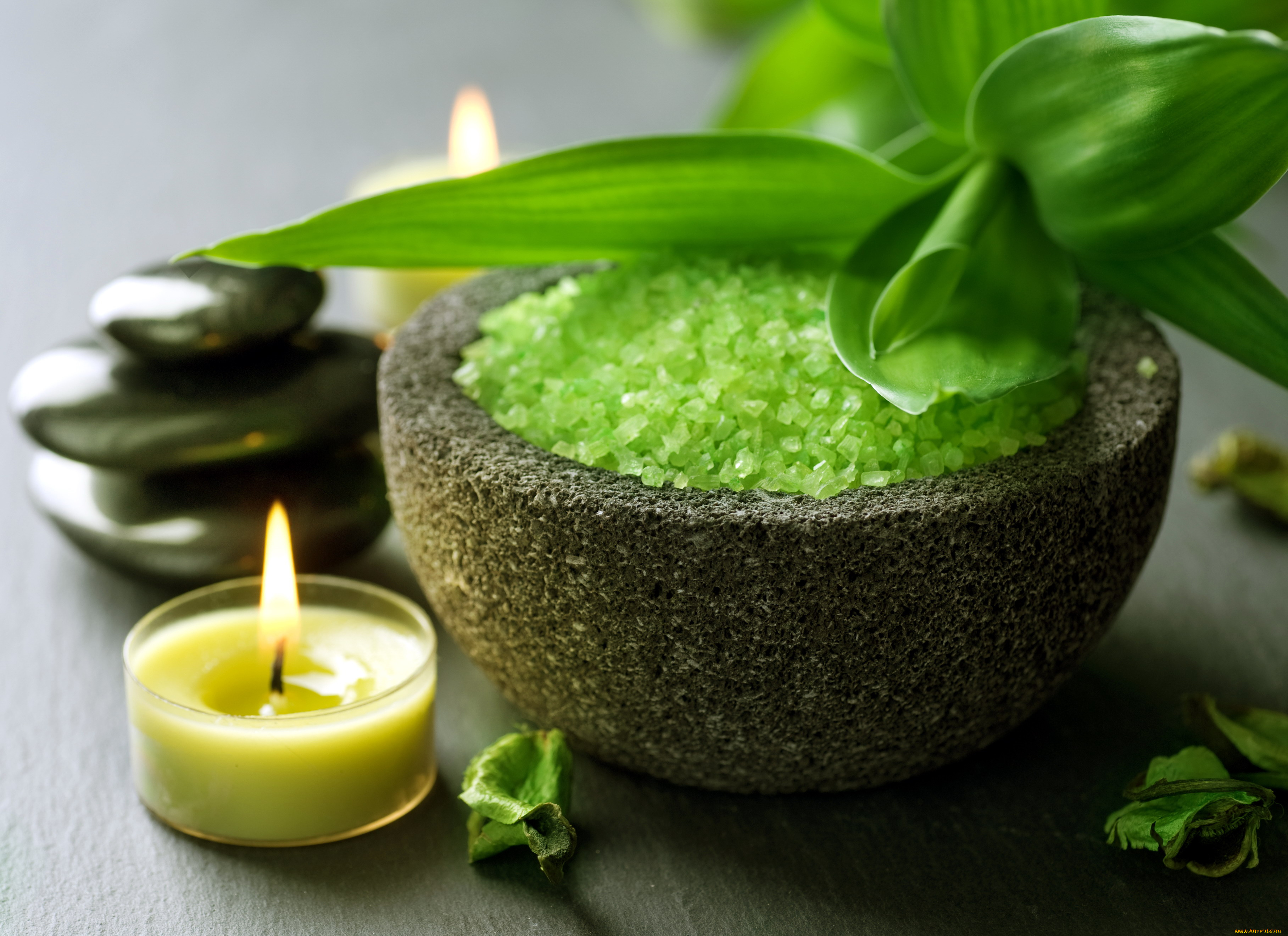 разное, свечи, соль, камни