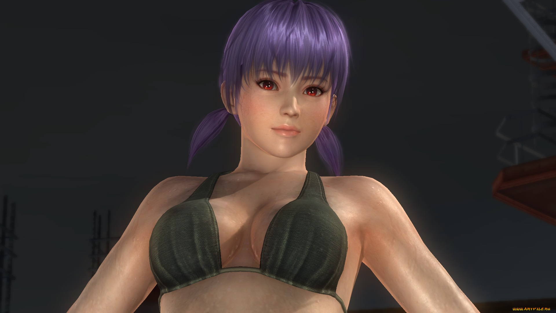 3д, графика, аниме, , anime, взгляд, девушка, фон