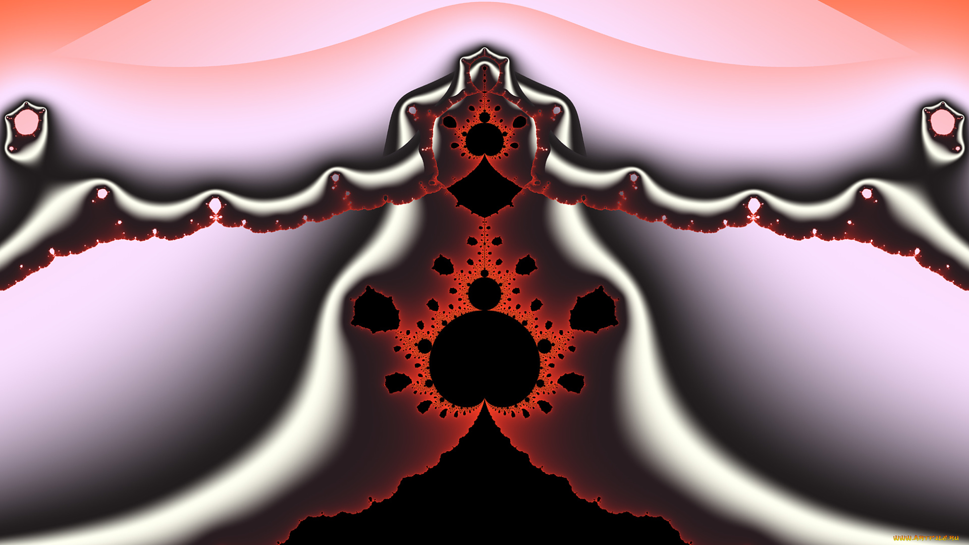 3д, графика, фракталы, , fractal, цвета, фон, узор