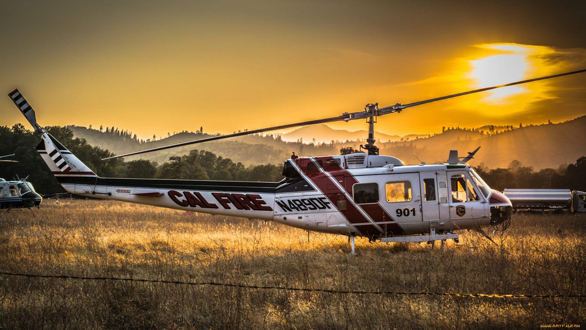 авиация, авиационный, пейзаж, креатив, поле, вертушка, солнце