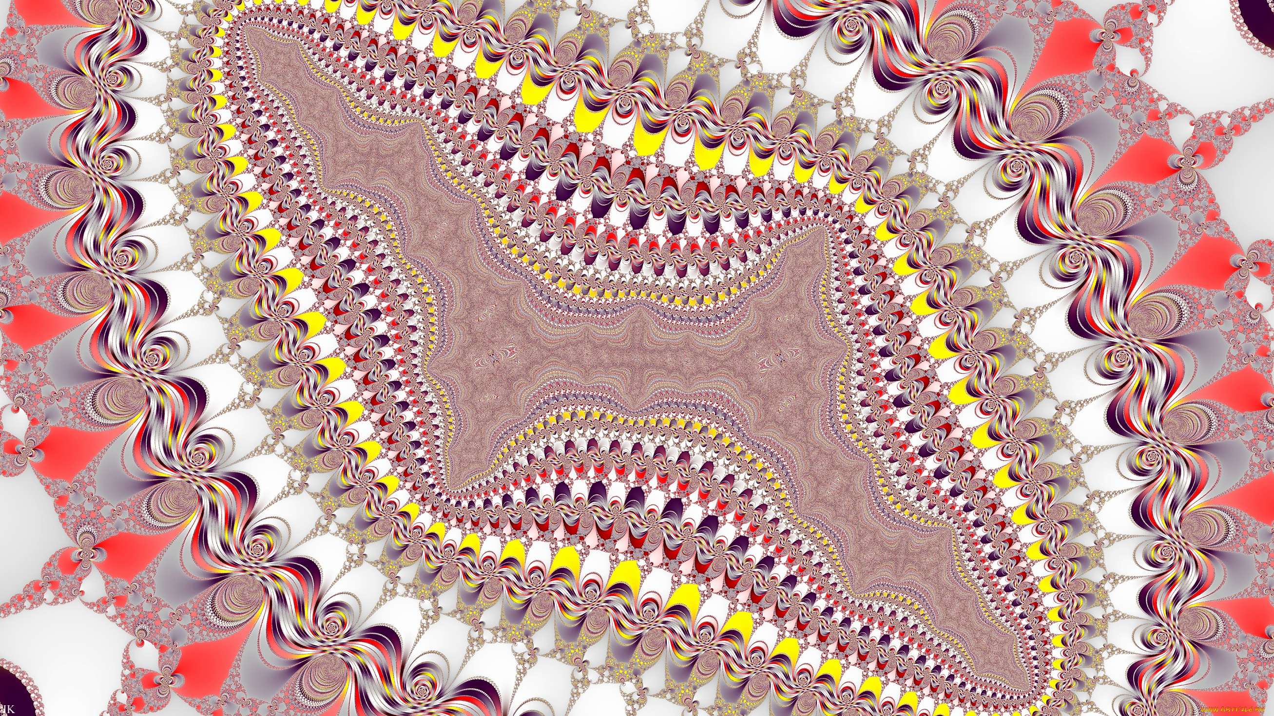 3д, графика, фракталы, , fractal, цвета, фон, узор