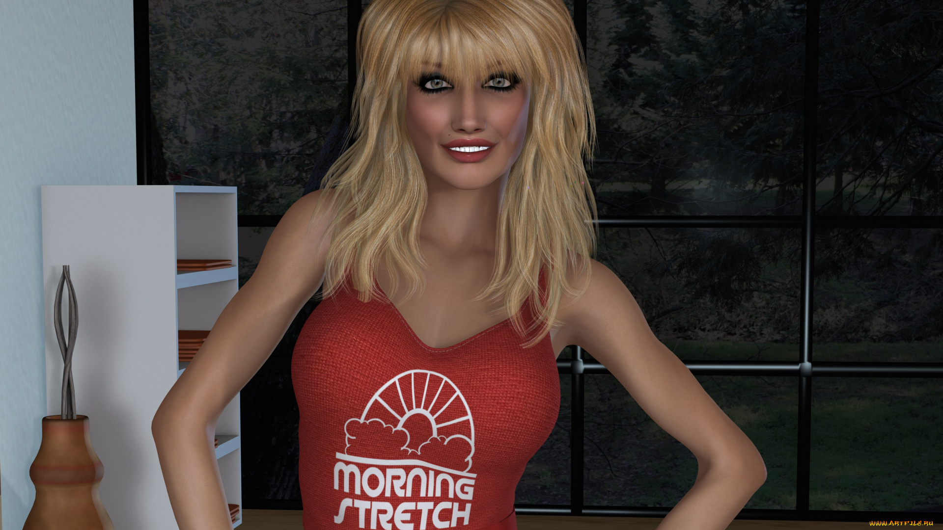 3д, графика, люди, , people, фон, взгляд, девушка