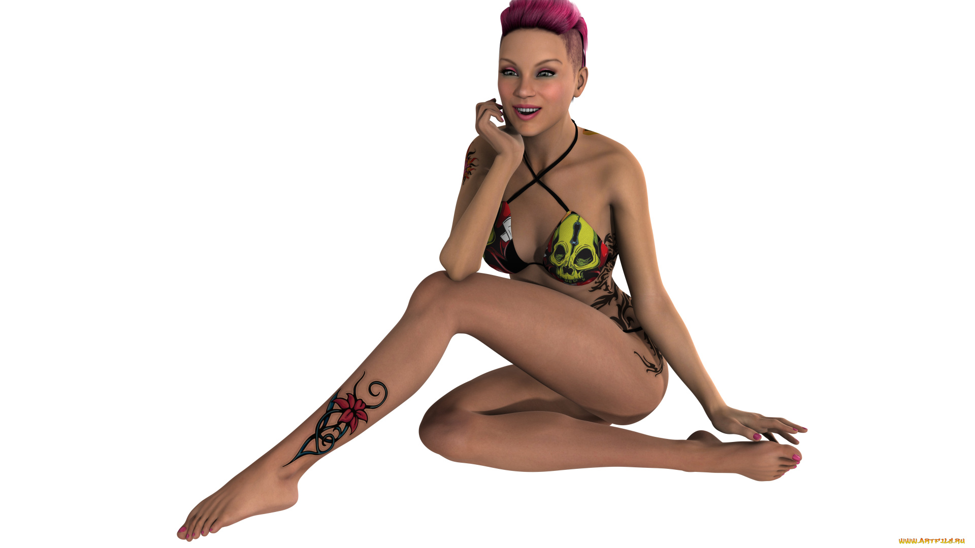 3д, графика, люди, , people, взгляд, девушка, фон