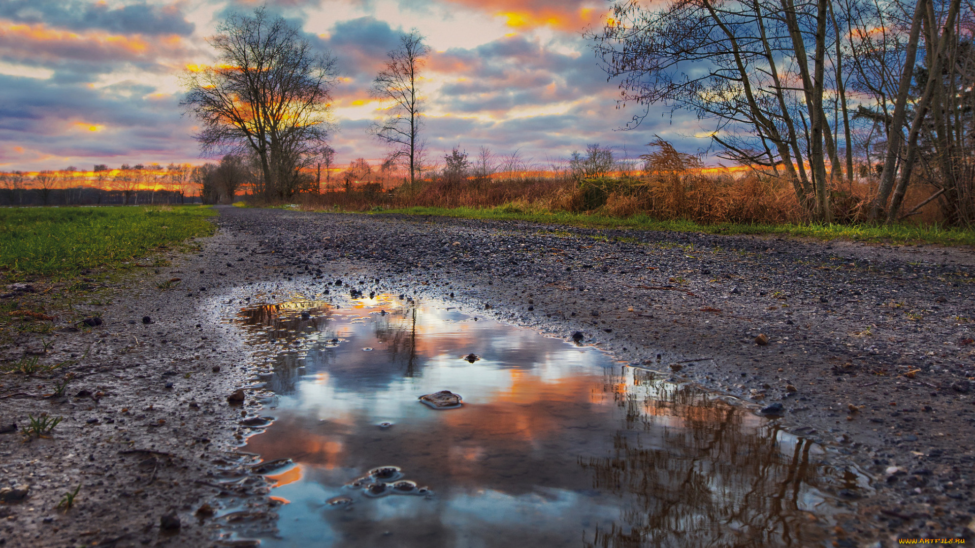 природа, дороги, тракт