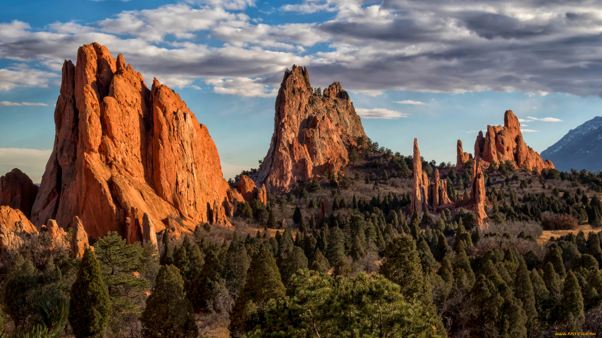 природа, горы, скалы