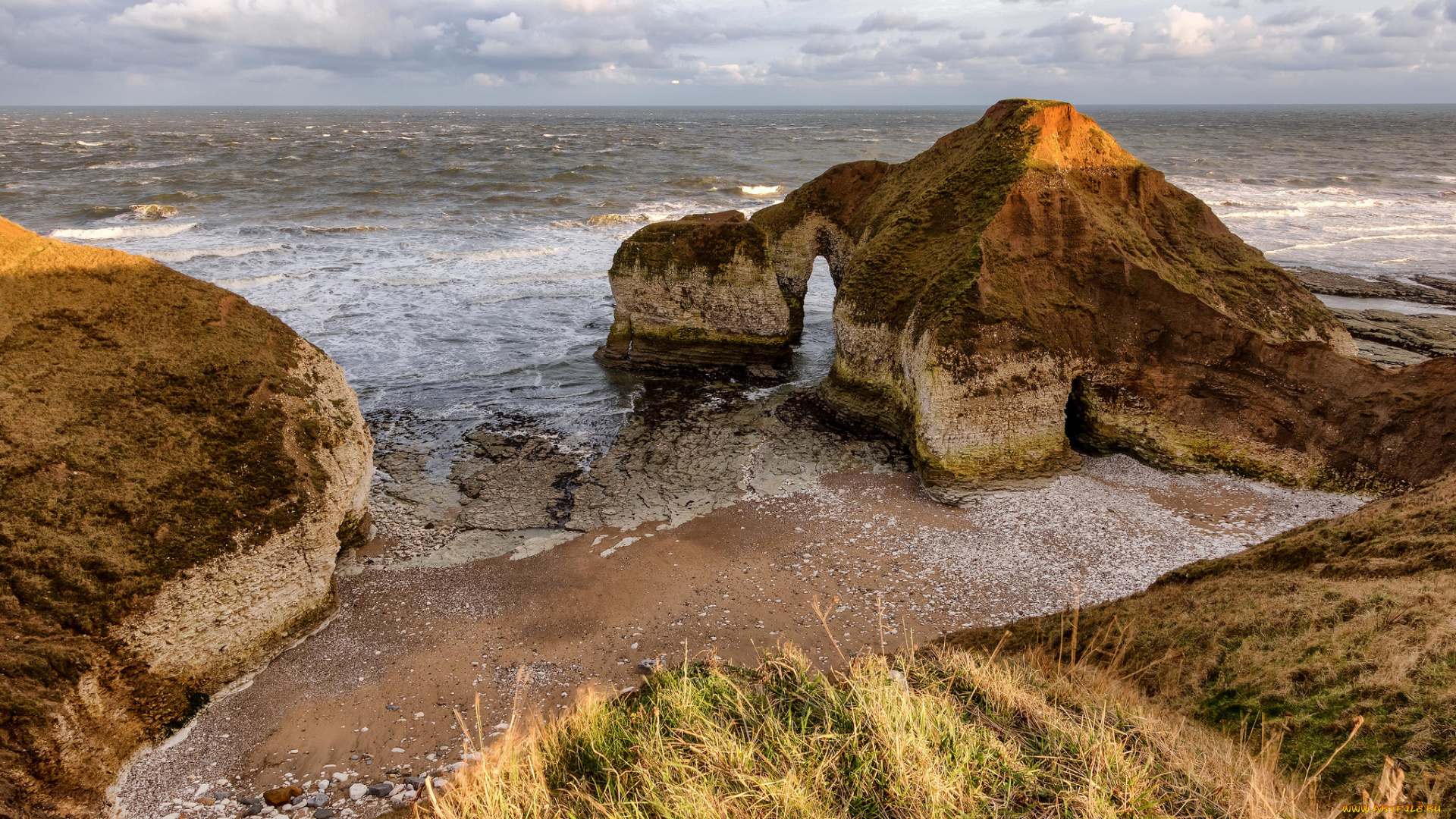 природа, побережье, берег, море