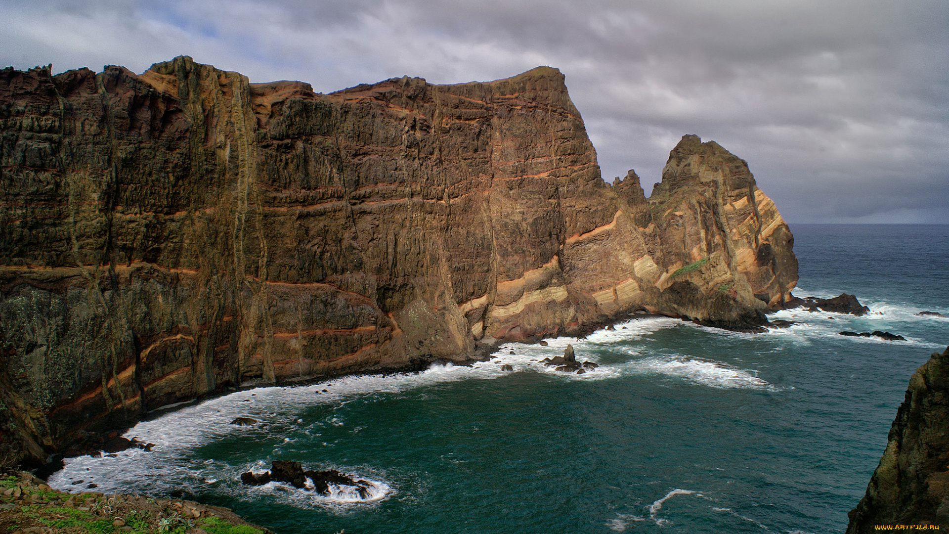 природа, побережье, берег, море