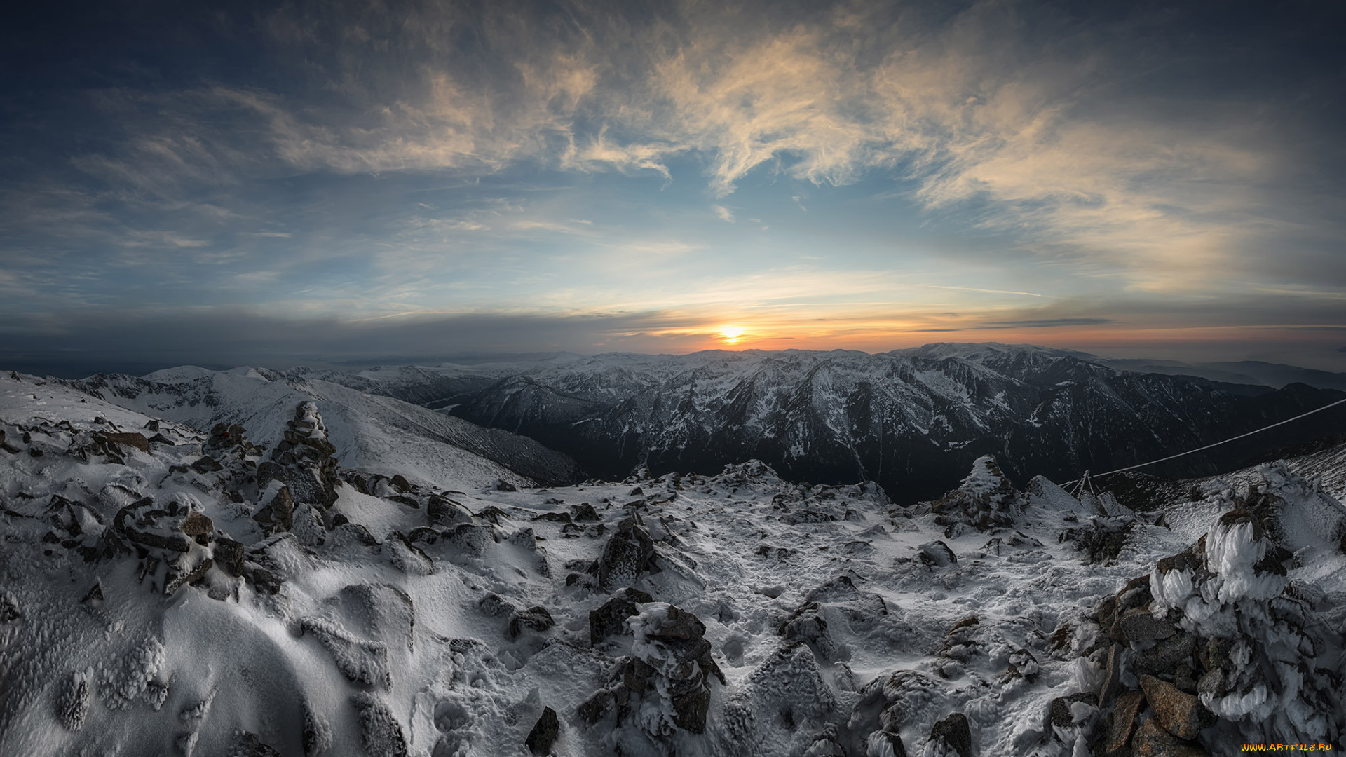 природа, восходы, закаты, скалы