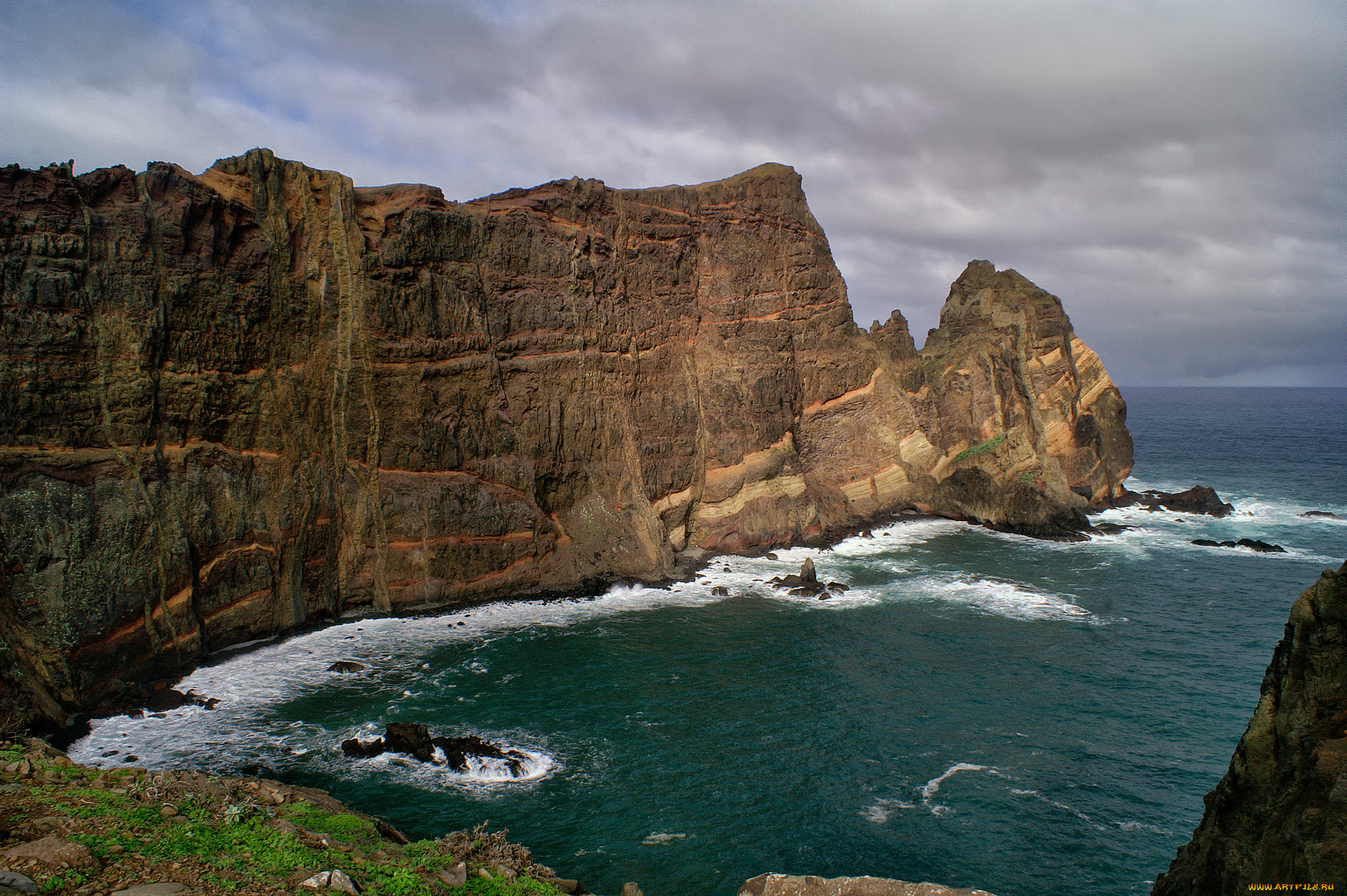 природа, побережье, берег, море