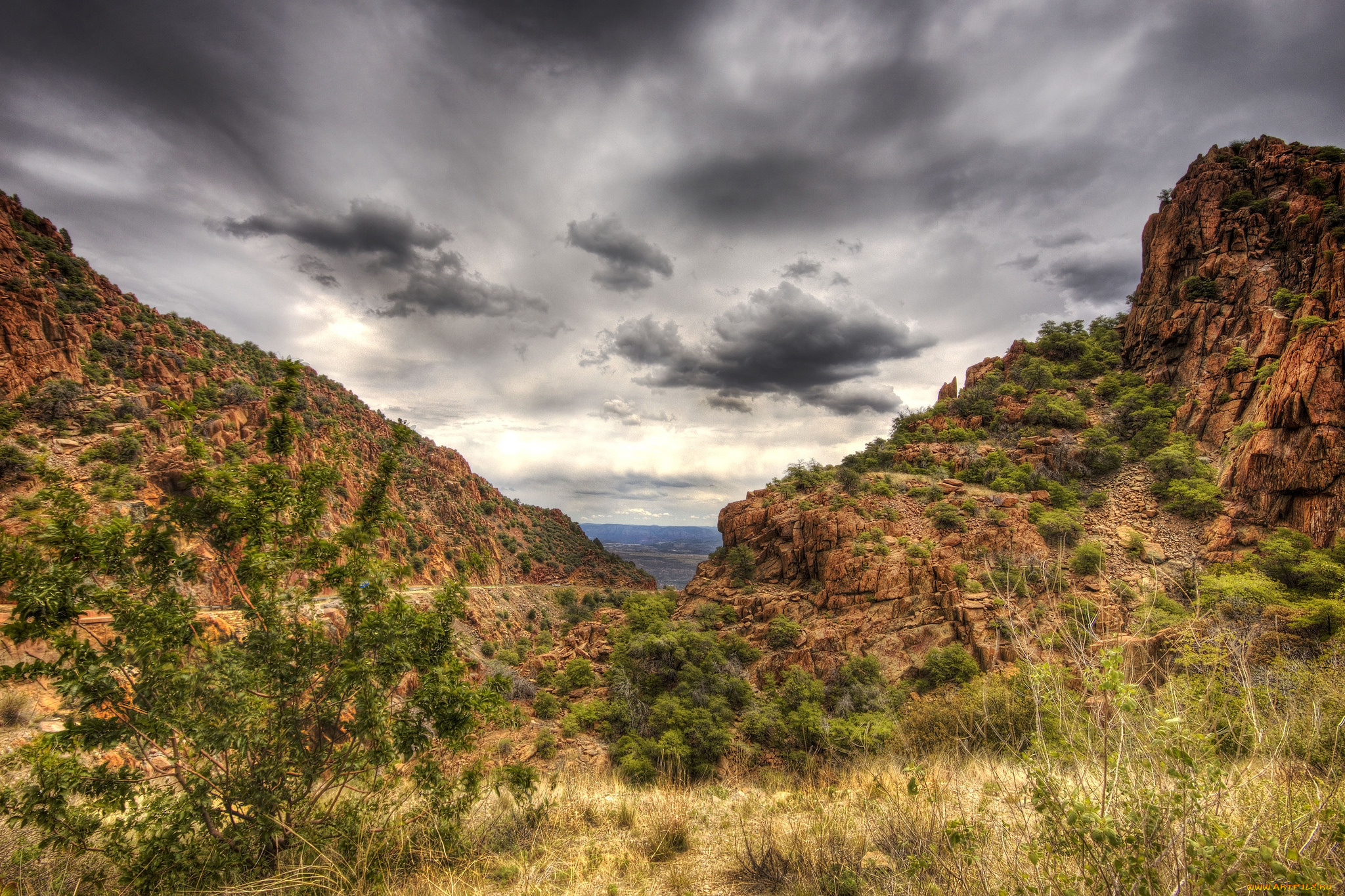 природа, побережье, берег, море