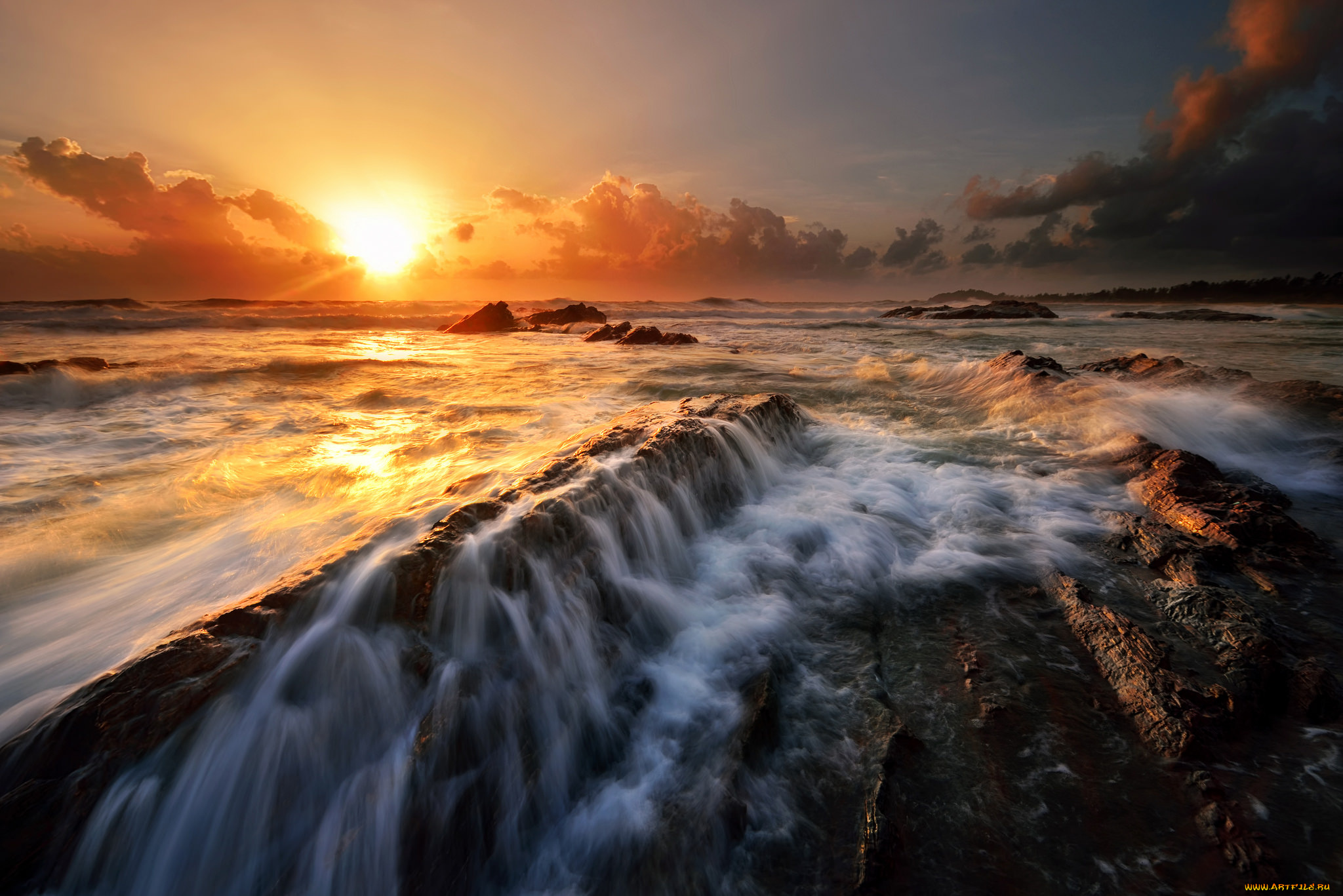 природа, восходы, закаты, рассвет