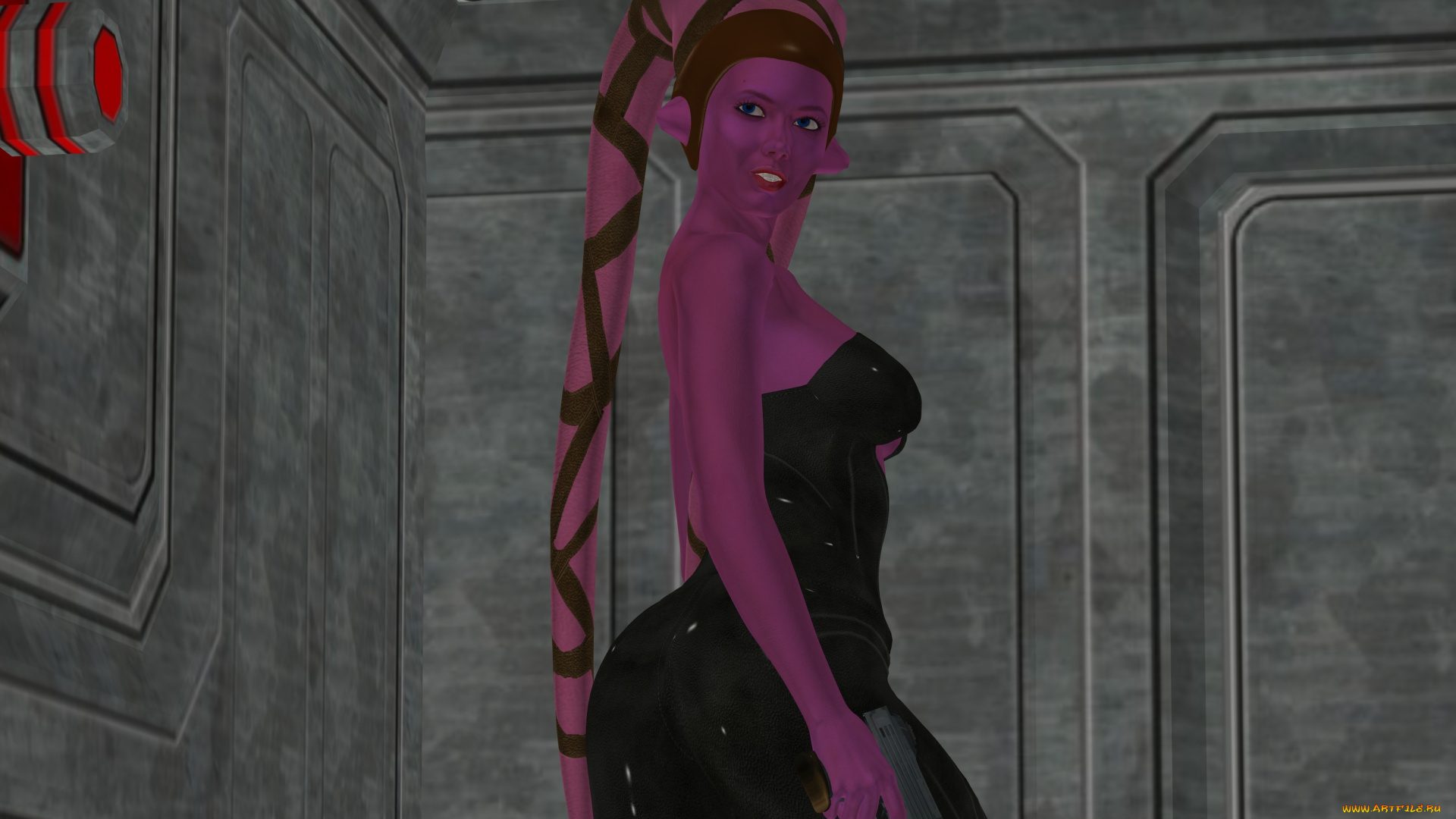 3д, графика, существа, , creatures, халк, взгляд, фон, оружие