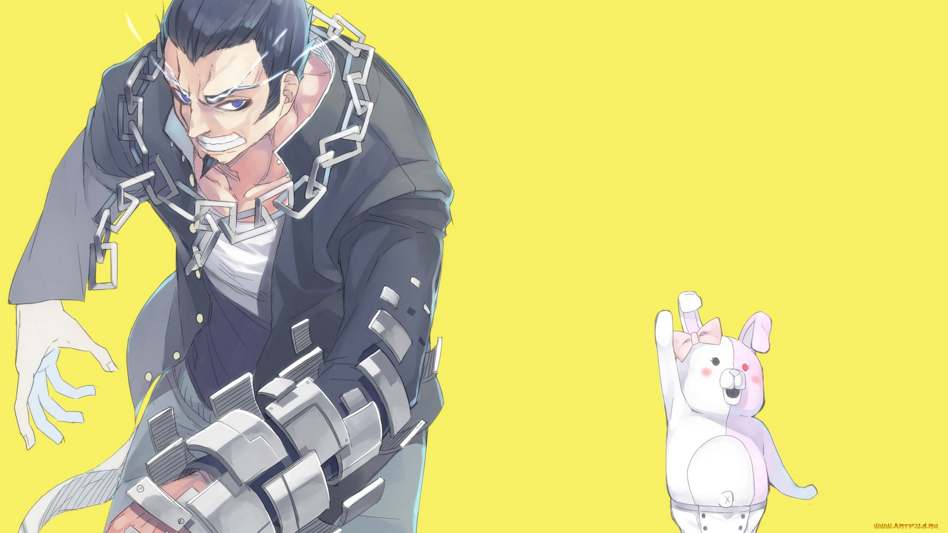 аниме, danganronpa, двое