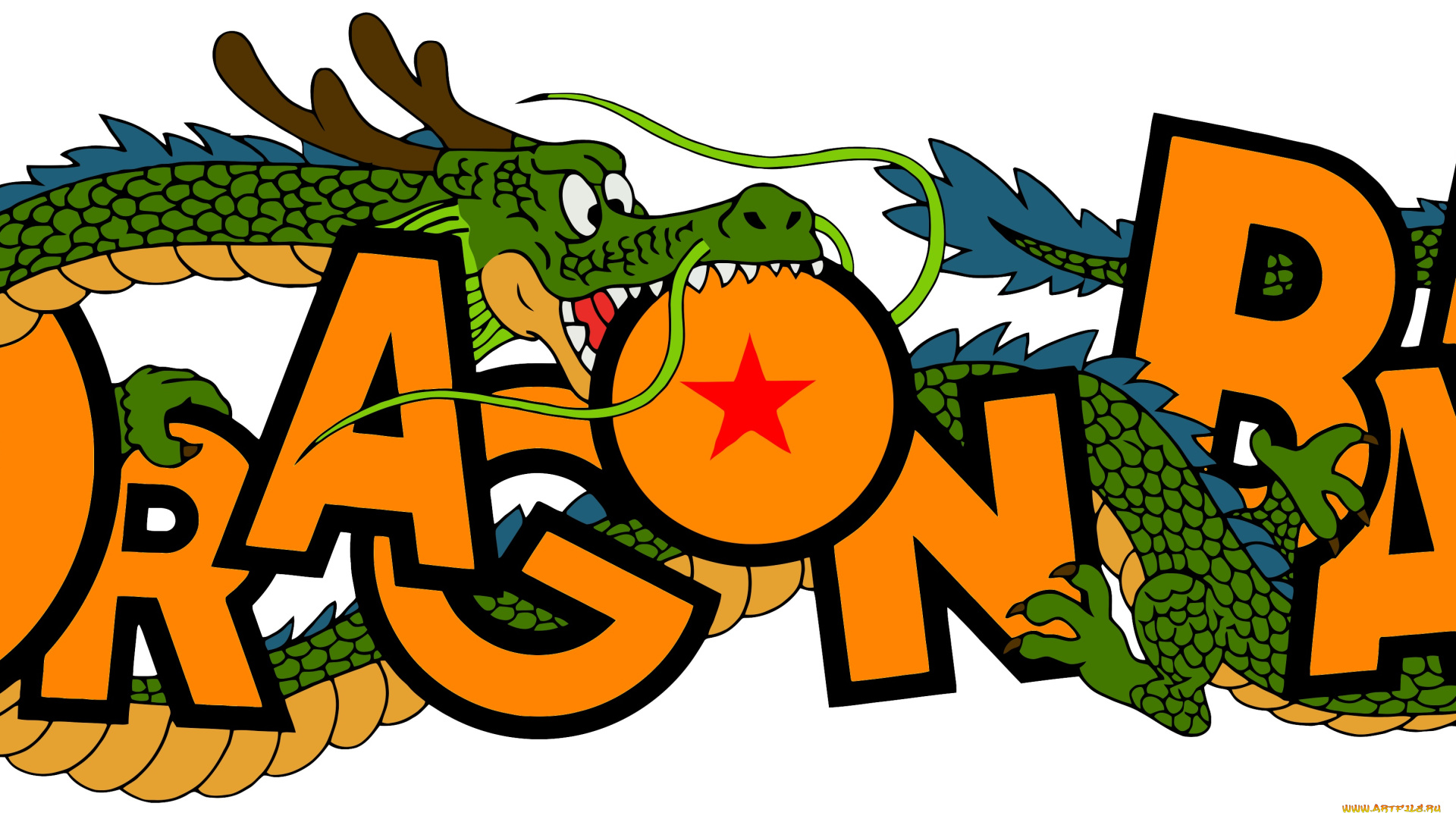 аниме, dragon, ball, дракон