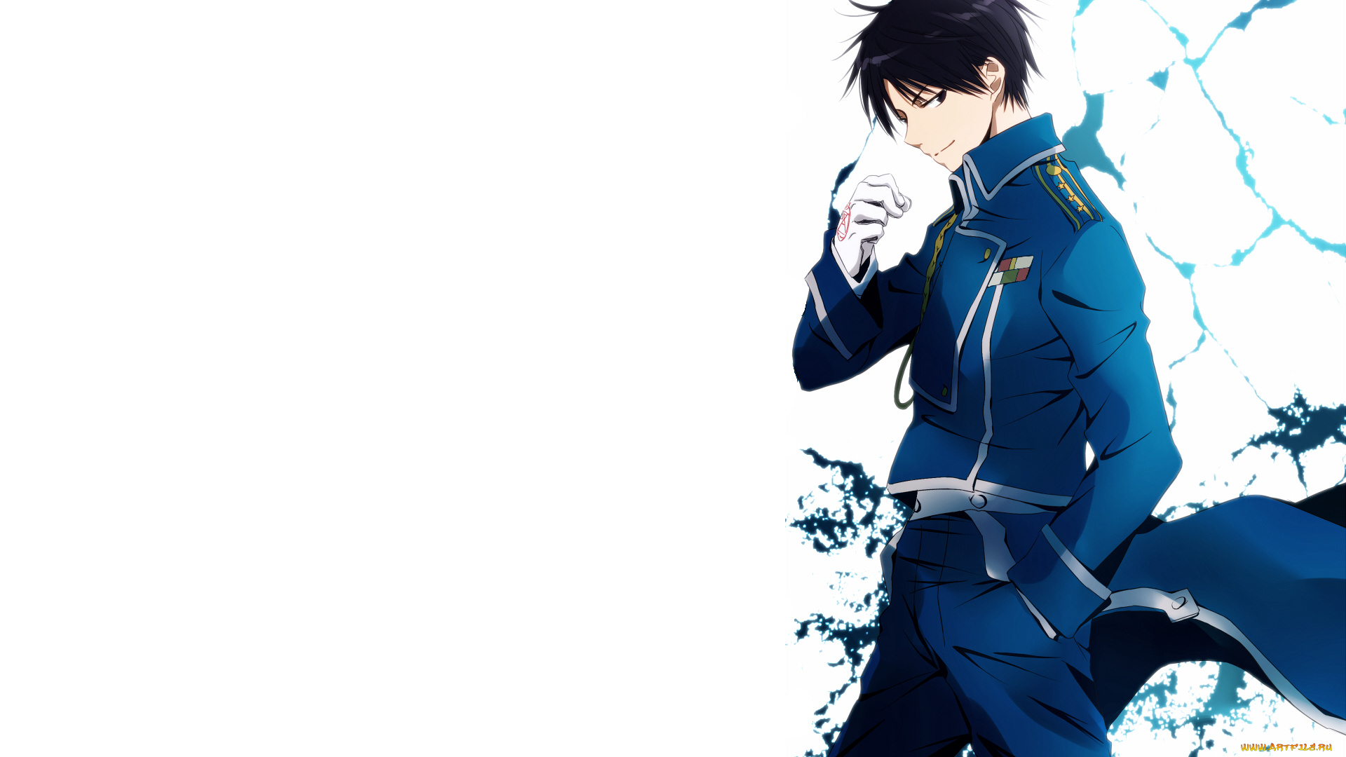 аниме, fullmetal, alchemist, парень