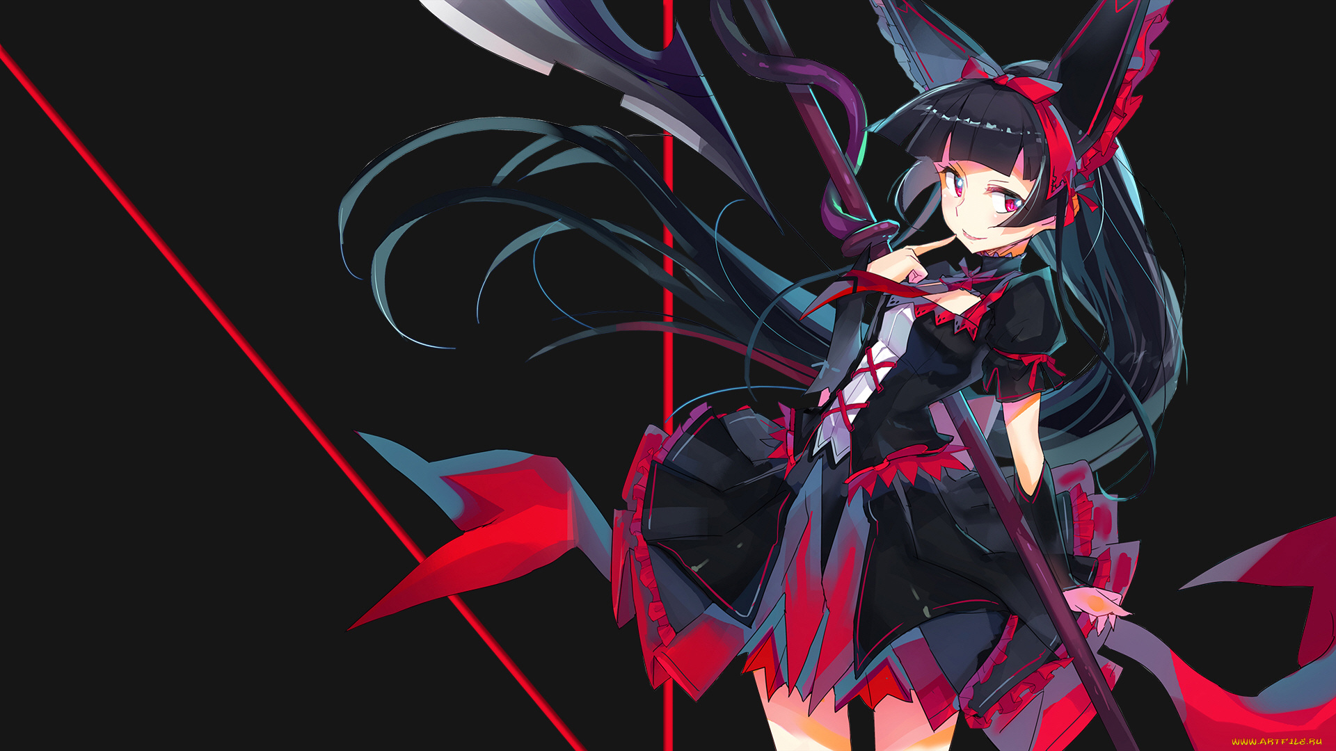 аниме, gate, рори