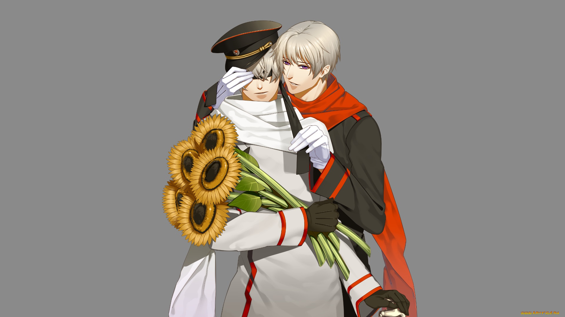 аниме, hetalia, , axis, powers, парни