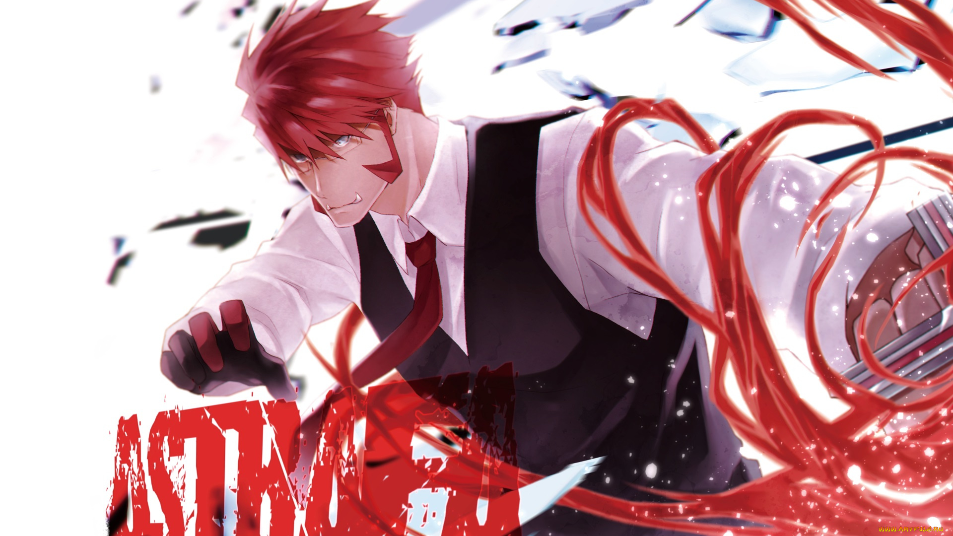 аниме, kekkai, sensen, klaus, v, reinherz