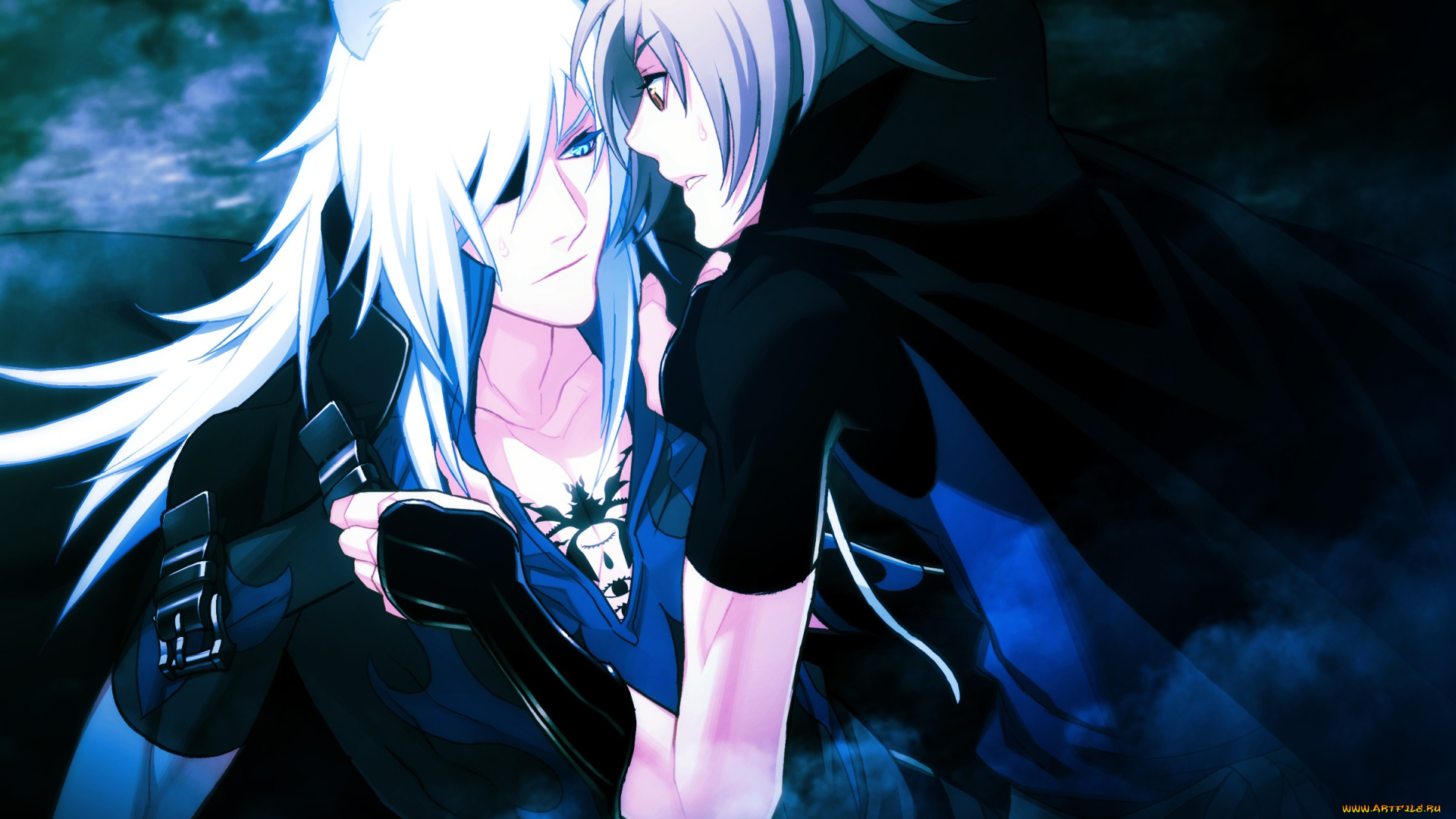 аниме, lamento, рай, коное, рибика, знак