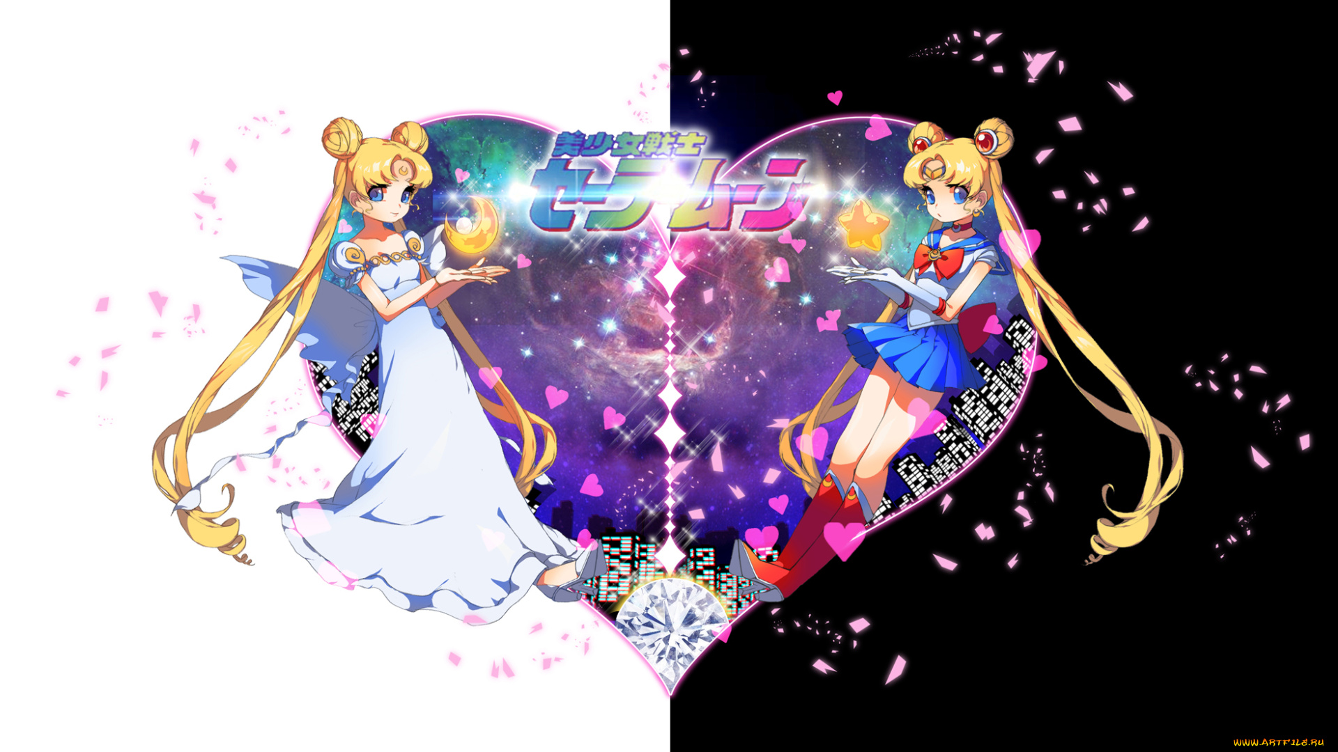 аниме, sailor, moon, девушка