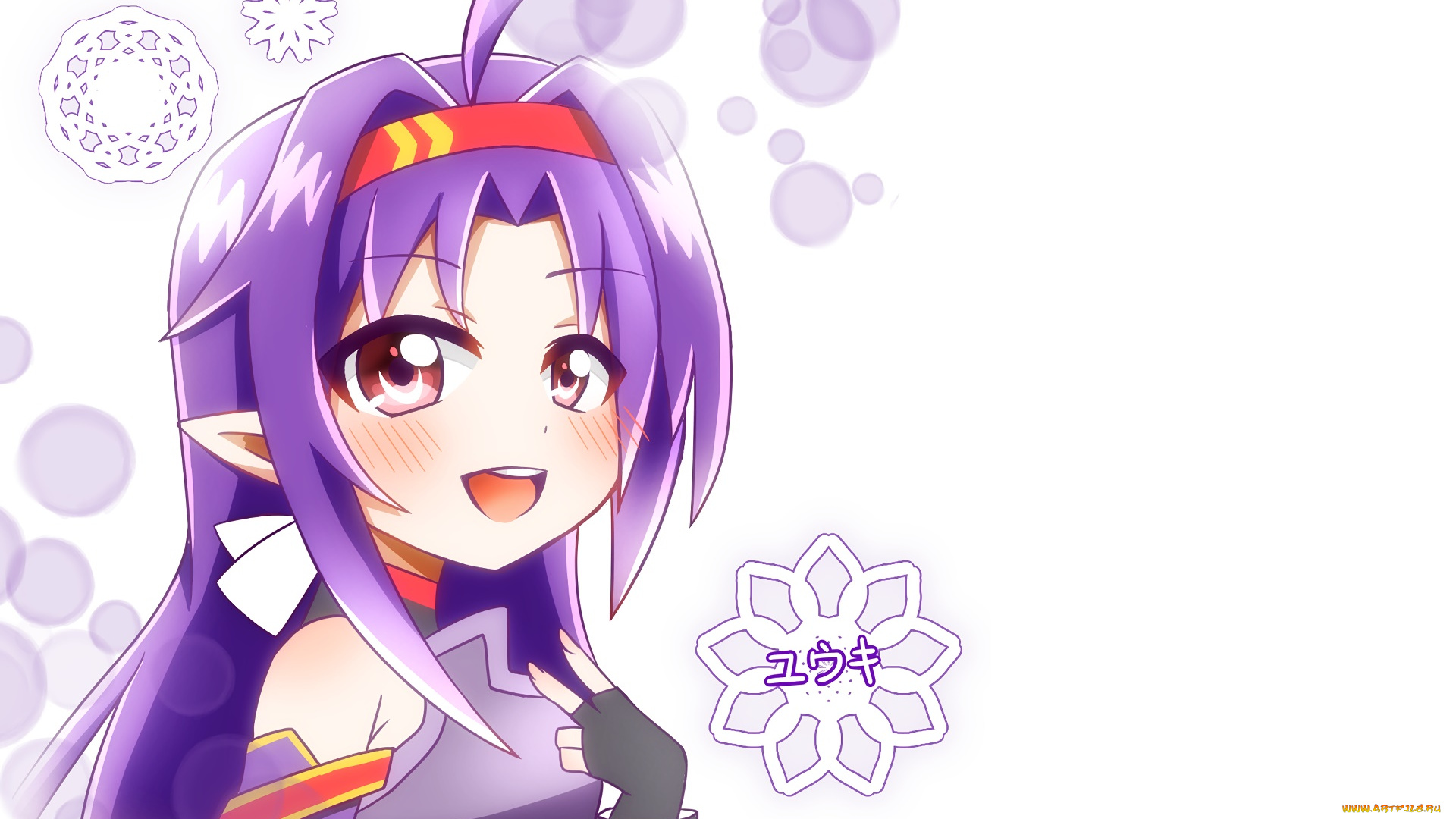 аниме, sword, art, online, девушка, фон, взгляд