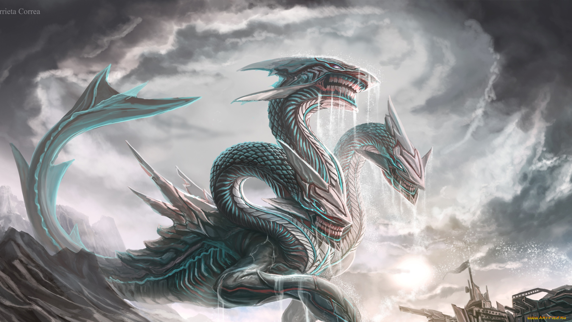 фэнтези, драконы, дракон