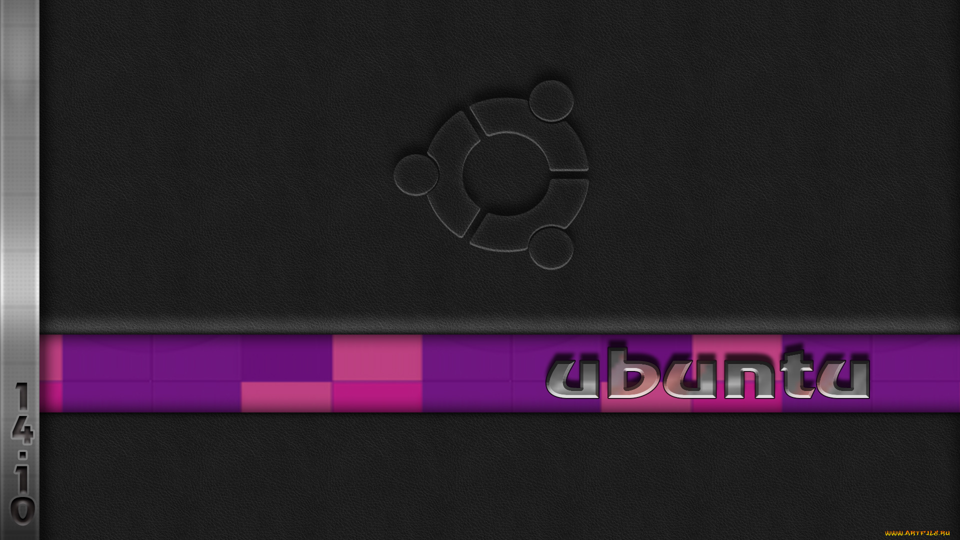 компьютеры, ubuntu, linux, фон, логотип