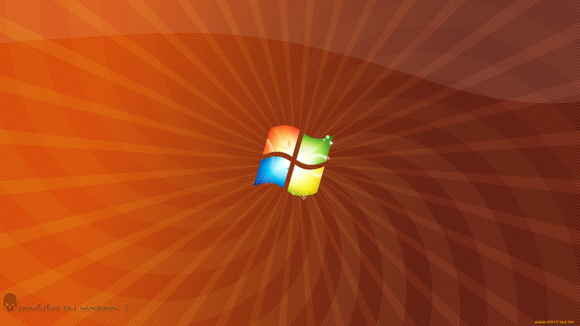 компьютеры, windows, 7, , vienna, фон, логотип