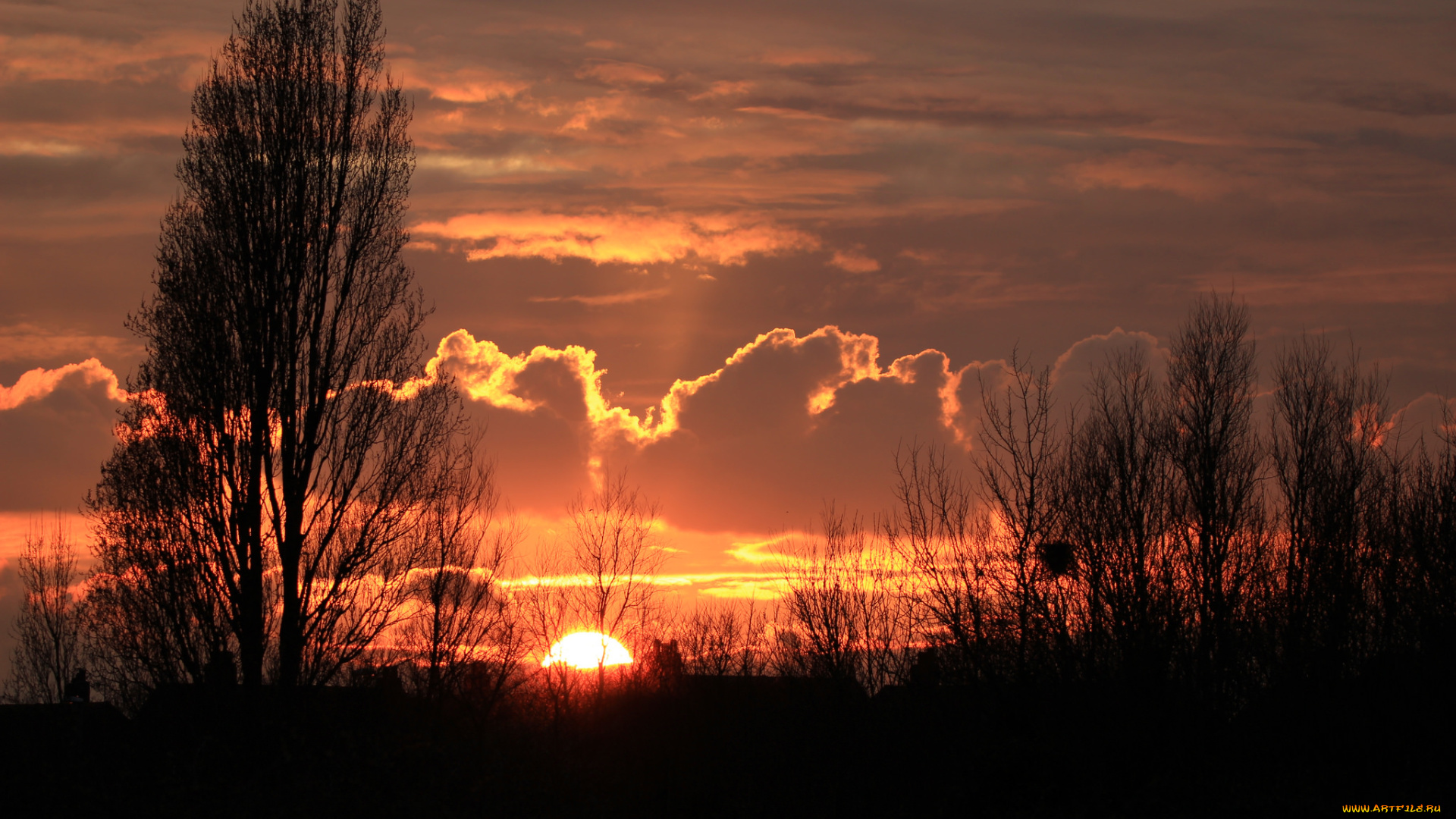 природа, восходы, закаты, рассвет