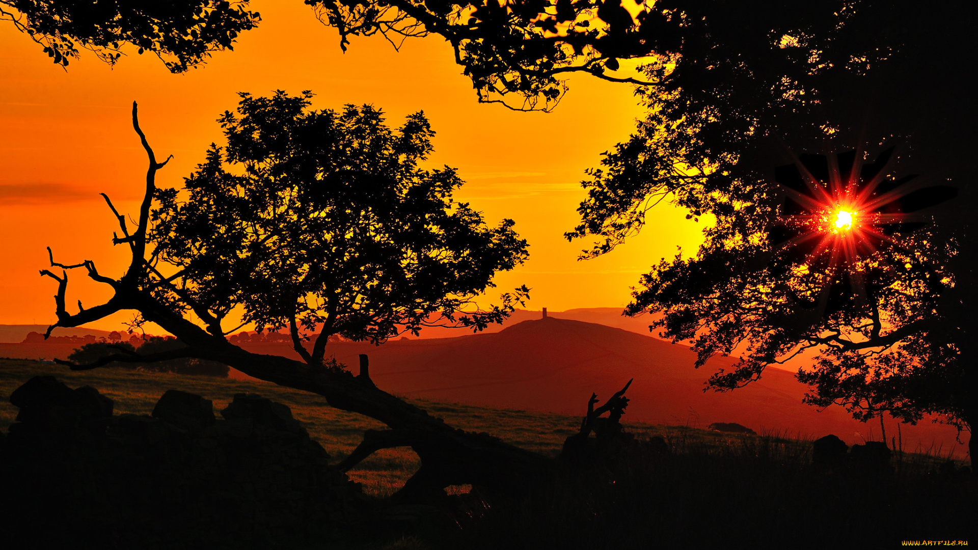 природа, восходы, закаты, рассвет