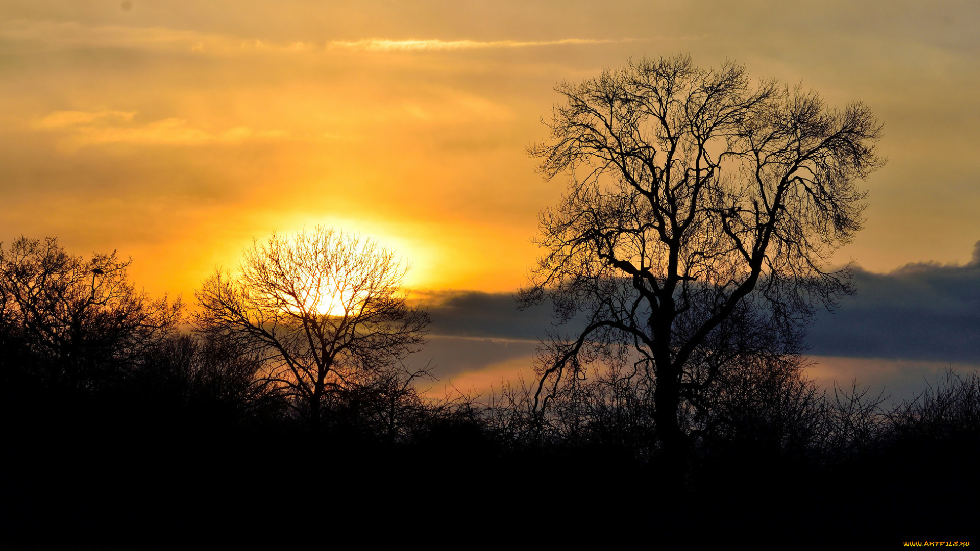 природа, восходы, закаты, рассвет